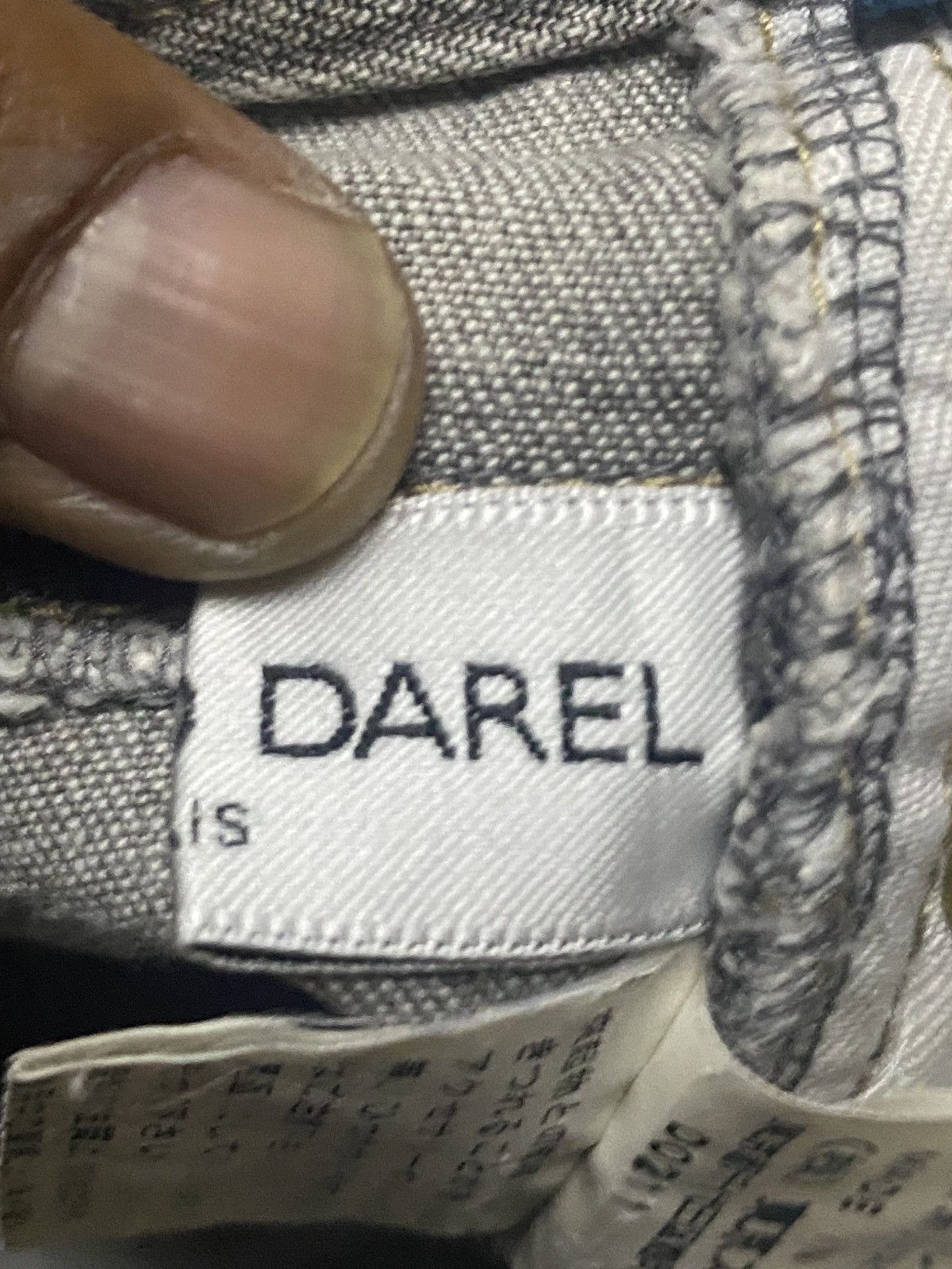 Japanese Brand Vintage Japanese Gerald Darel Grey Embroidery Flare Jeans Size US 30 / EU 46 - 20 Thumbnail