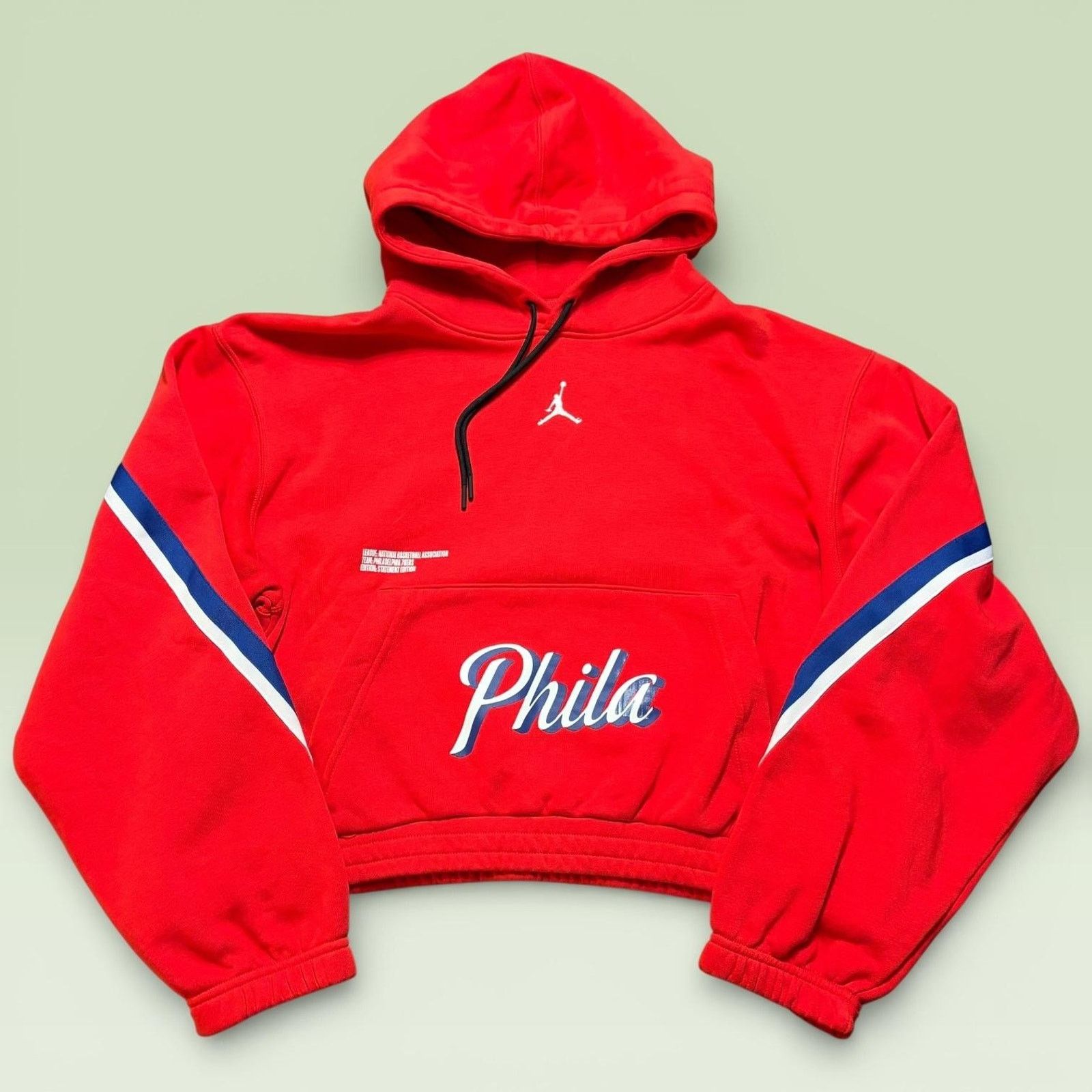 Nike Philadelphia 76ers Hoodie Womens Large Red NBA Basketball Size US L / EU 52-54 / 3 - 1 Thumbnail