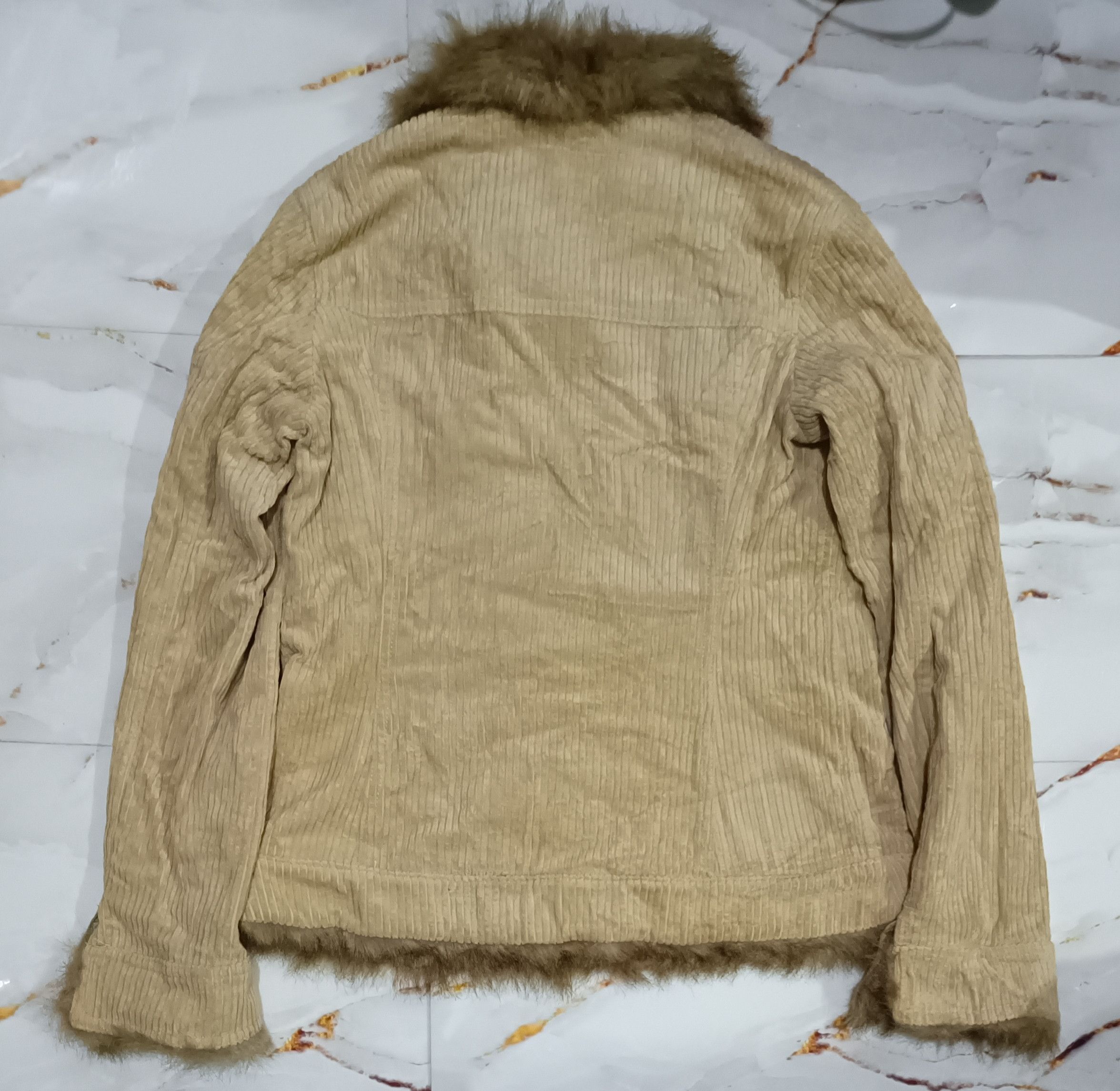 14th Addiction Japanese~ Crazy Fur Button Corduroy Jacket Size US S / EU 44-46 / 1 - 3 Thumbnail