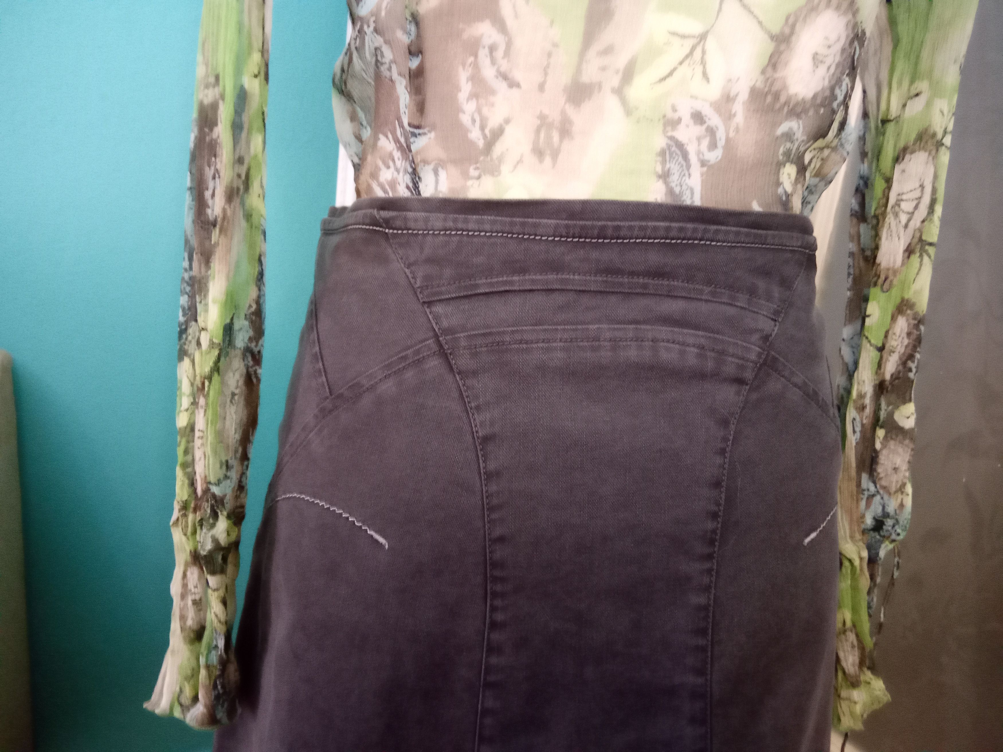 Sportmax Sportmax Code Denim Skirt Size 28" / US 6 / IT 42 - 3 Thumbnail