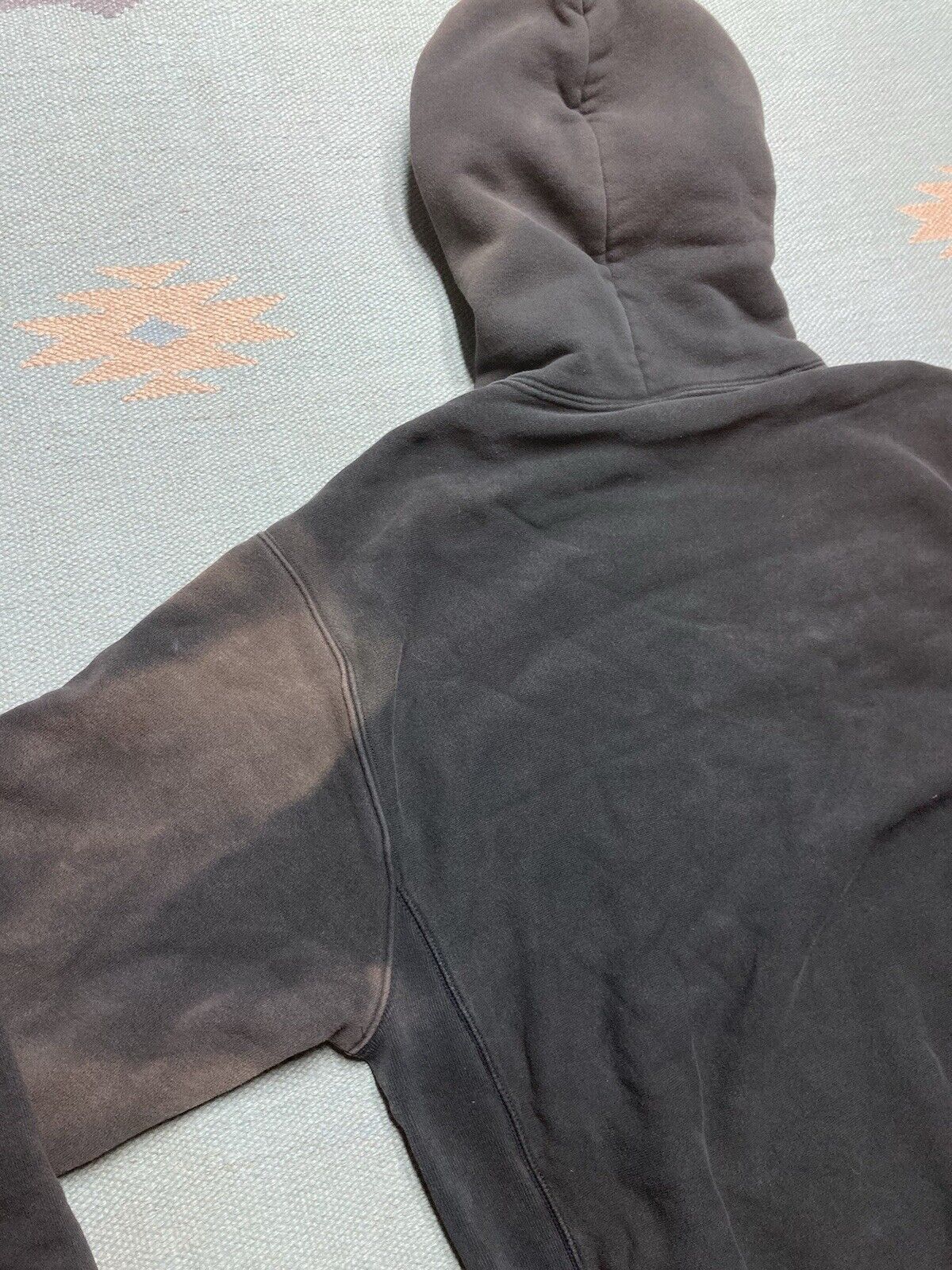 Champion × Vintage Champion reverse weave hoodie pullover fade black spellout M Size US M / EU 48-50 / 2 - 9 Thumbnail