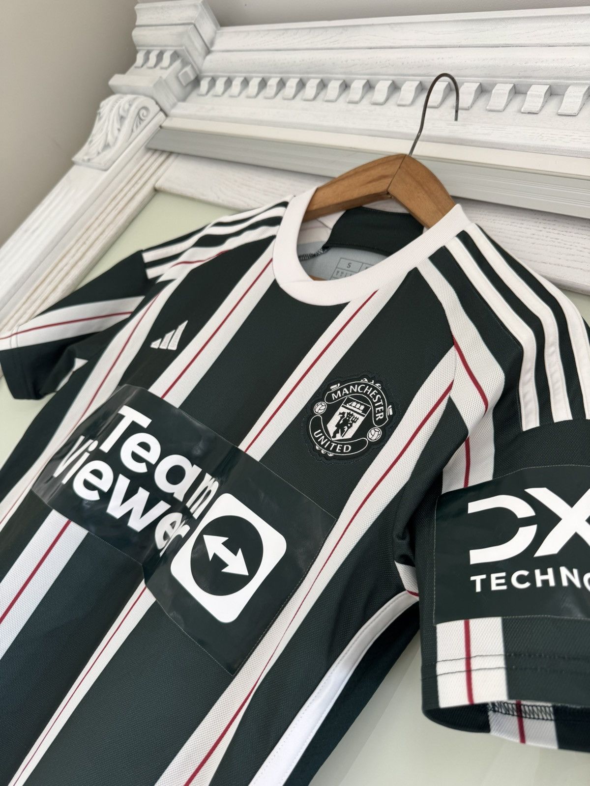 Adidas Manchester United 2023-2024 Away Soccer Jersey Football Kit Size US S / EU 44-46 / 1 - 6 Thumbnail