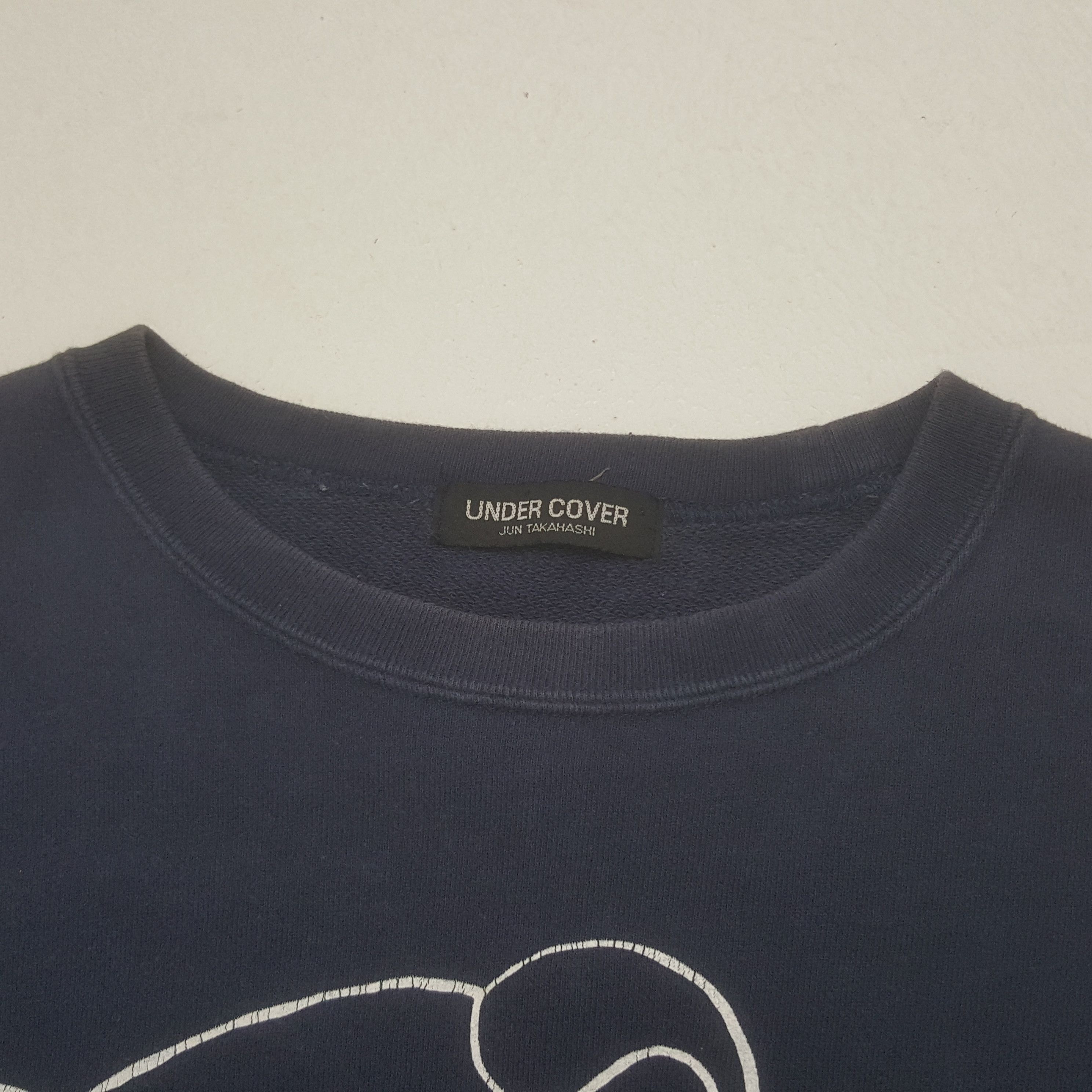 Jun Takahashi × Undercover × Vintage Vintage Undercover Jun Takahashi Sweatshirt Size US M / EU 48-50 / 2 - 7 Thumbnail