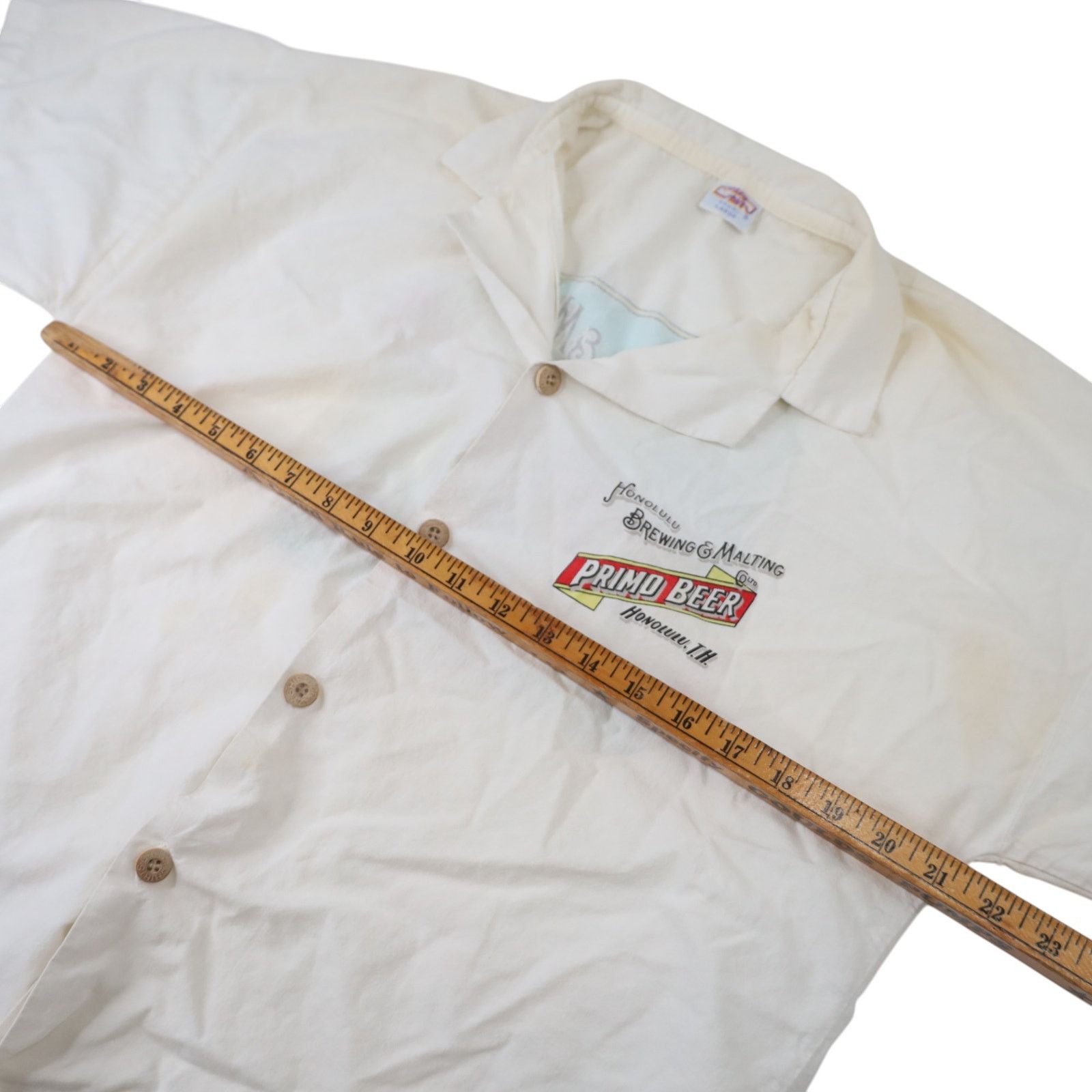 Vintage Vintage Primo Beer Hawaiian Button Up Shirt Size US L / EU 52-54 / 3 - 10 Thumbnail