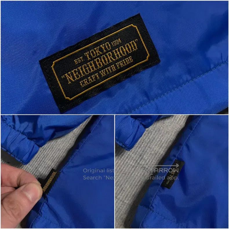 Neighborhood Neighborhood 17AW Nylon Thin Fleece Coach Jacket, Size M, Size US M / EU 48-50 / 2 - 7 Thumbnail