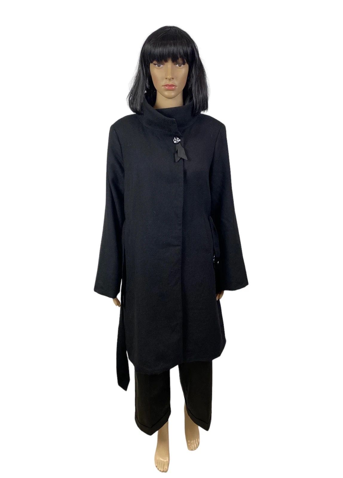 DOROTHEE SCHUMACHER Schumacher Wool Coat Belted size XL Size XL / US 12-14 / IT 48-50 - 7 Thumbnail