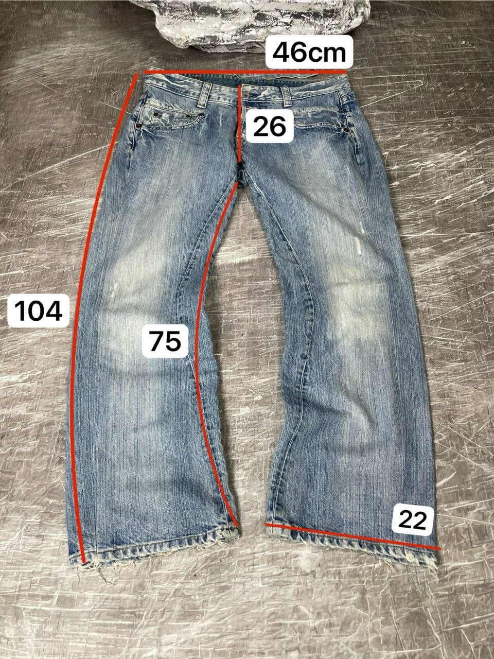 G-Star Vintage G-Star Fade Distressed Denim Jeans Y2K DG Japan Vibe Size US 36 / EU 52 - 21 Thumbnail