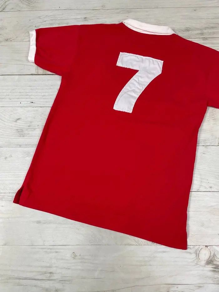 Vintage Score Draw Manchester United 1972 1974 Home Shirt Jersey Size US M / EU 48-50 / 2 - 12 Thumbnail