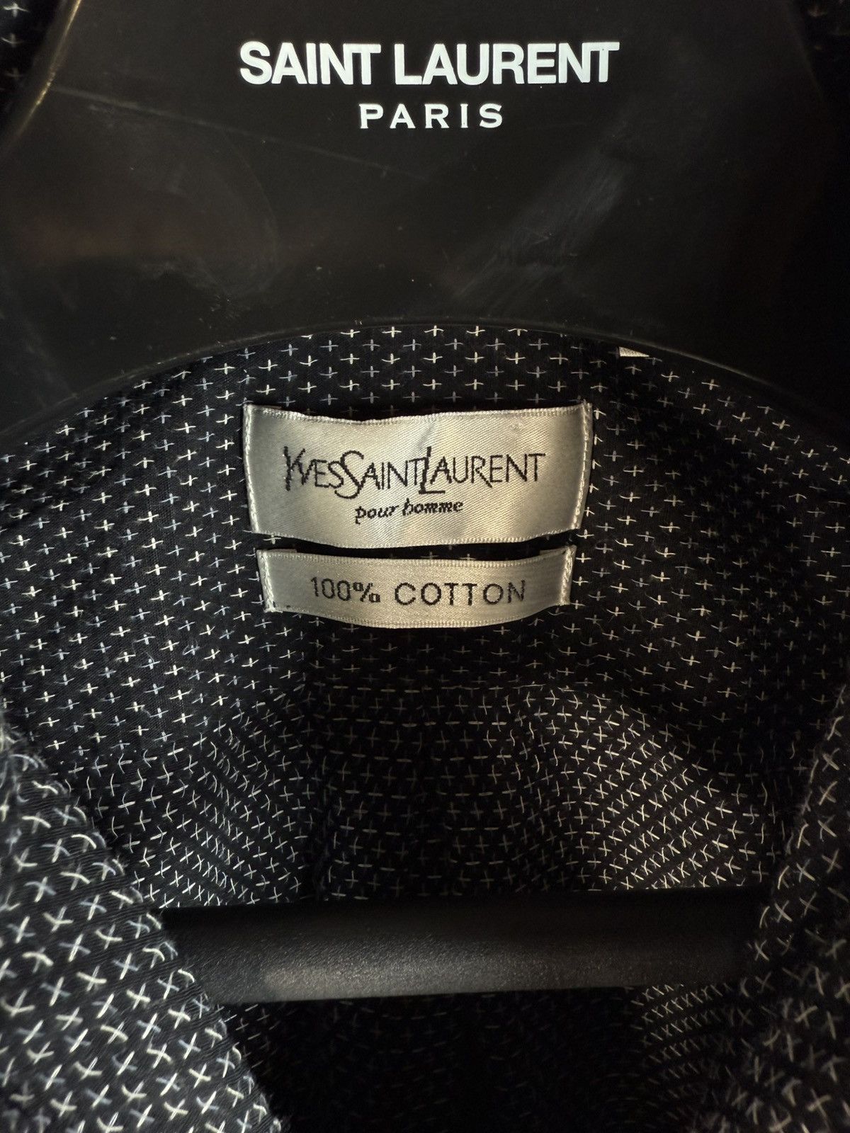 Yves Saint Laurent ♱ ♱ ♱ Crosses YSL Shirt Summer Size US M / EU 48-50 / 2 - 8 Thumbnail