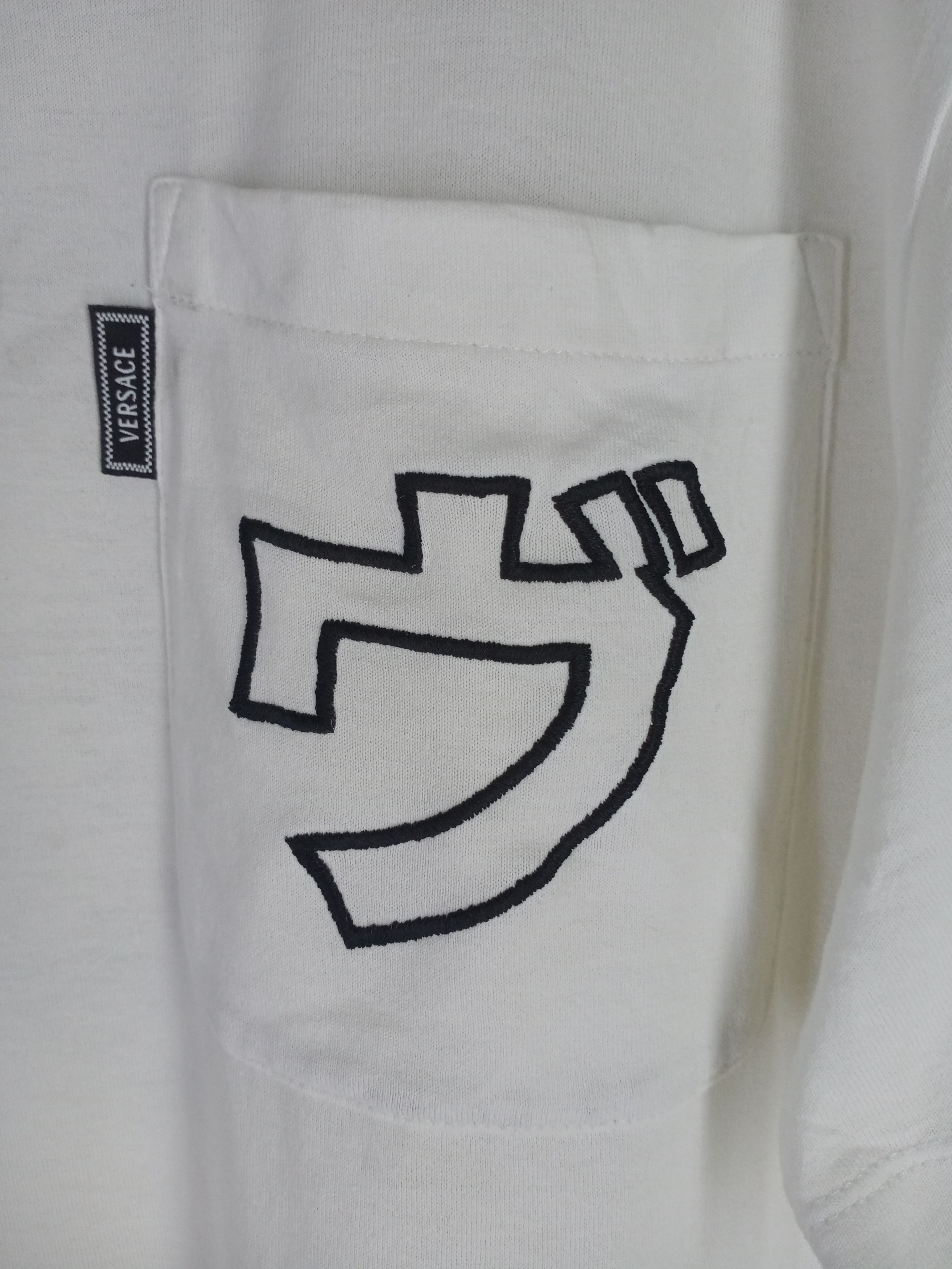 Versace Rare Versace Medusa Big Logo Tshirt Size US M / EU 48-50 / 2 - 4 Thumbnail