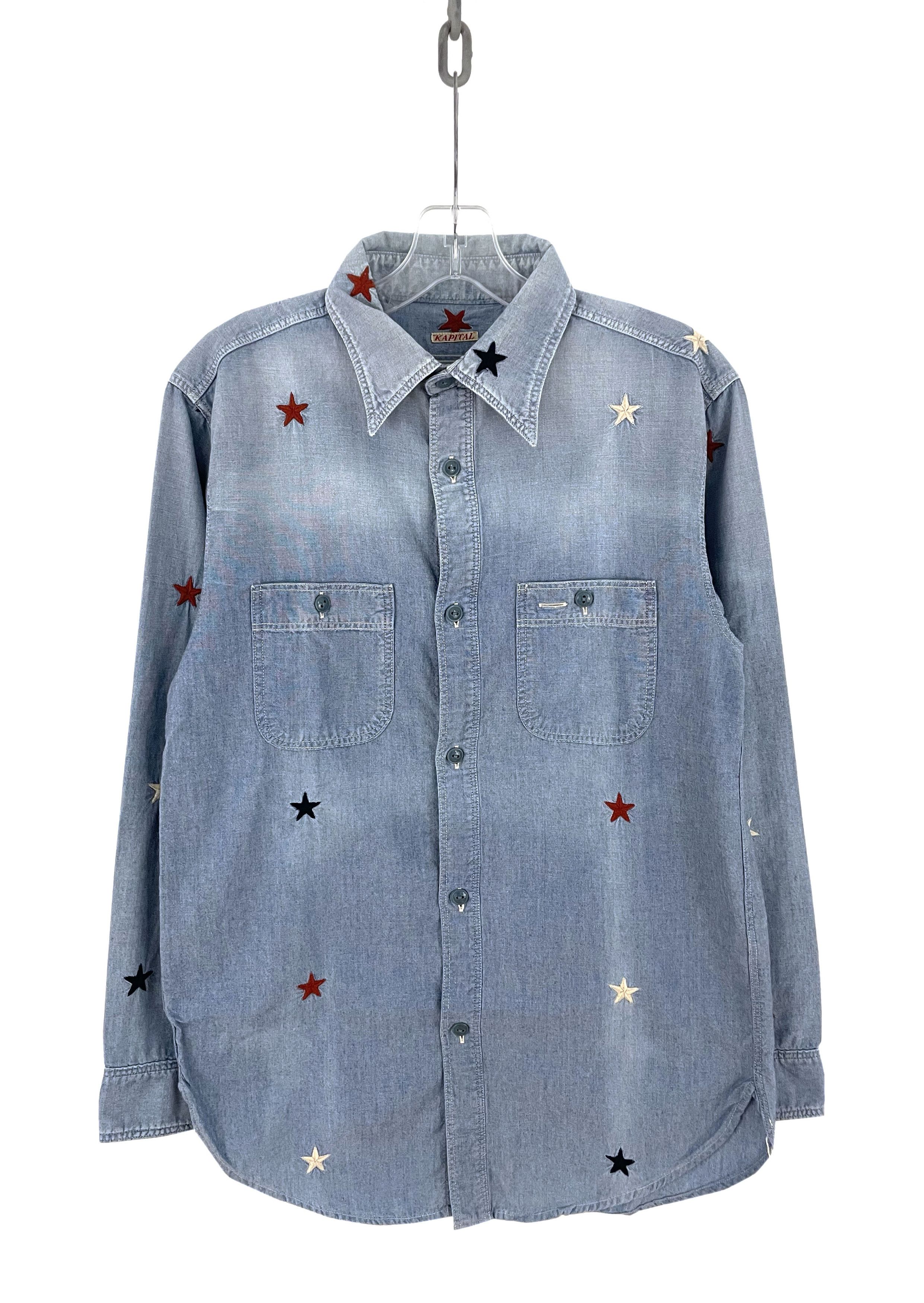 Kapital Stars Buttonup Size US M / EU 48-50 / 2 - 1 Thumbnail