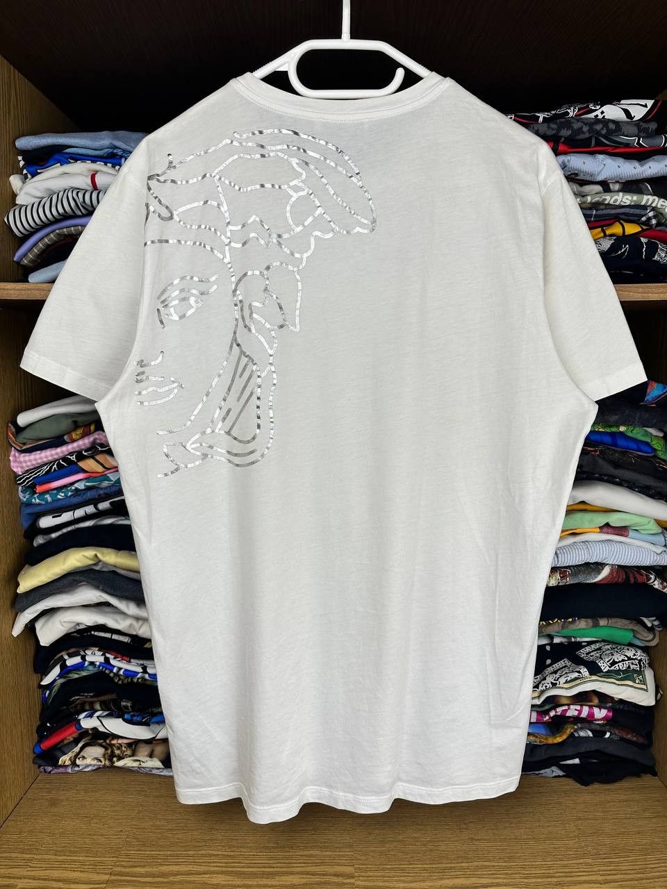 Versace Versace Collection Medusa Head Back Hit Luxury Tee Size US M / EU 48-50 / 2 - 1 Thumbnail