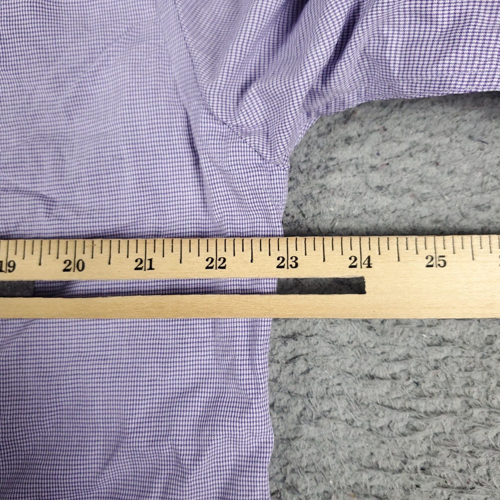 Tommy Hilfiger Tommy Hilfiger Shirt Mens Large Purple Casual Button Up Long Sleeve Size US L / EU 52-54 / 3 - 6 Thumbnail