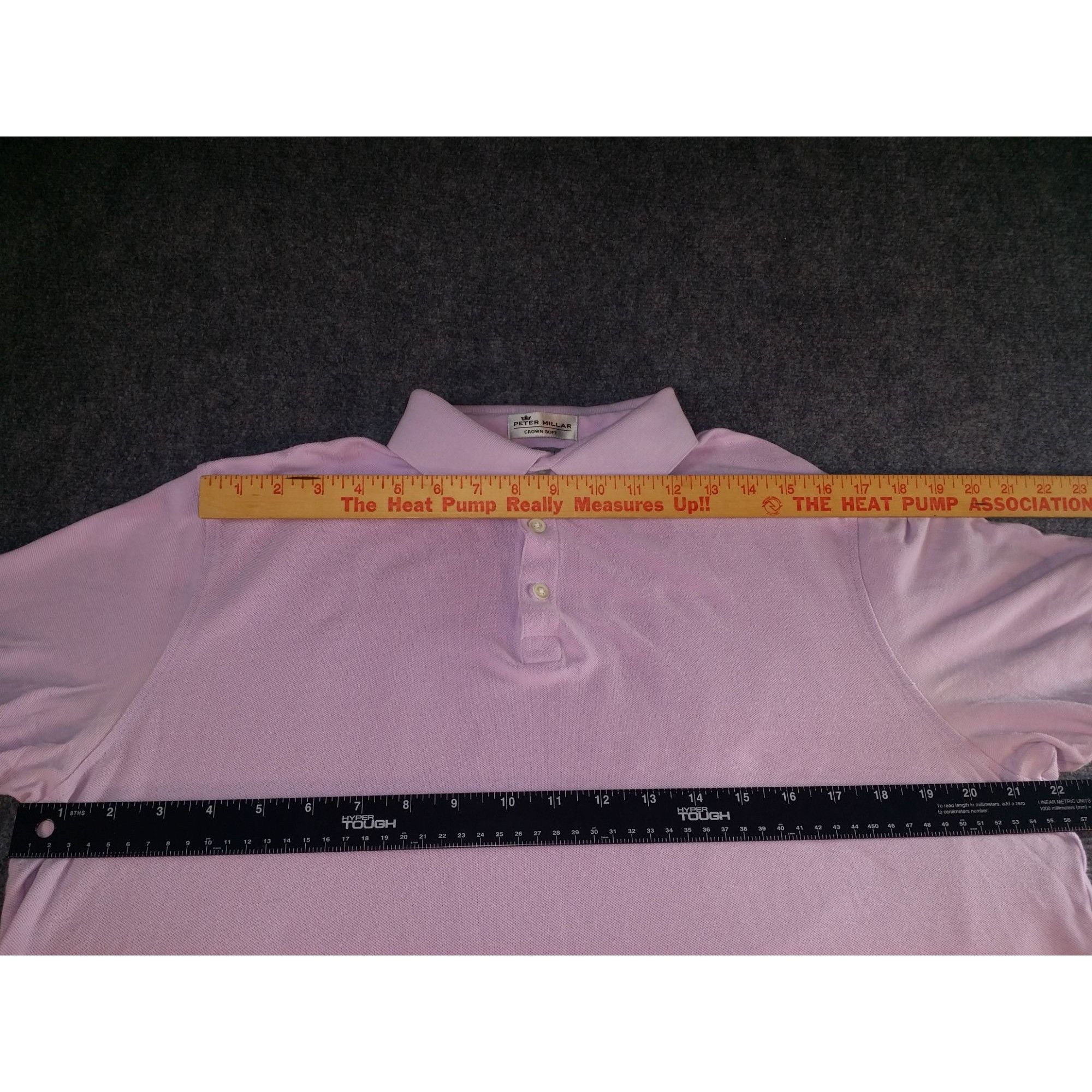 Peter Millar Peter Millar Crown Soft Golf Polo Men Sz L Pima Cotton Silk Size US L / EU 52-54 / 3 - 5 Thumbnail