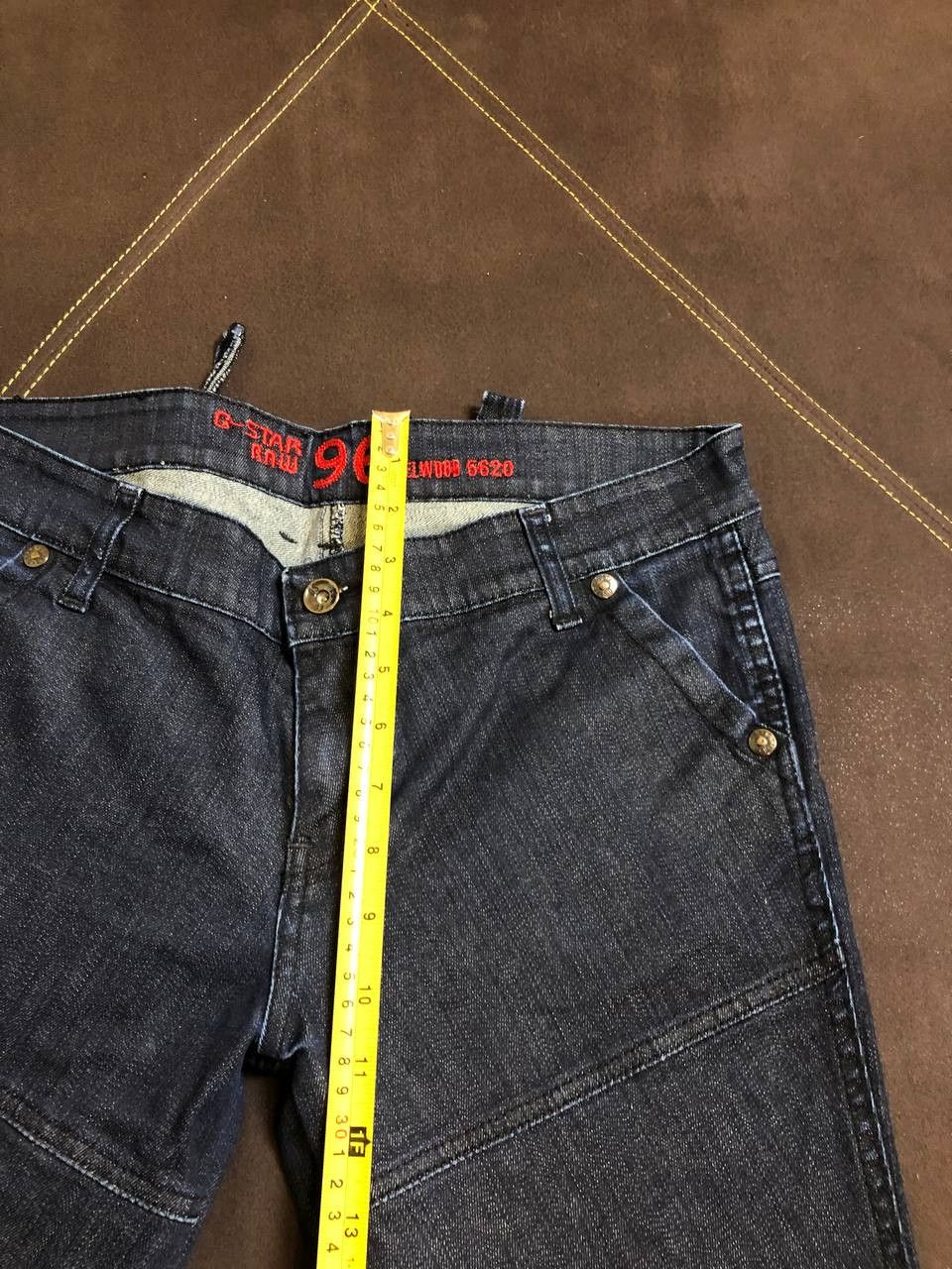 G-Star Rare Vintage G-Star Elwood Denim Jeans Avant-Garde Y2K Size 30" / US 8 / IT 44 - 7 Thumbnail