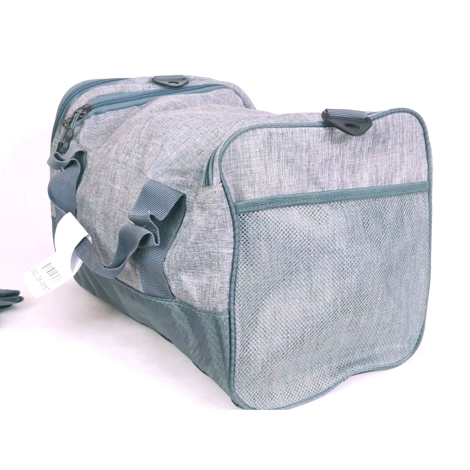 Champion Champion Duffel Bag Grey School Sport Gym Travel Workout 18" 4 Pocket Mens Womens Boys Girls Size ONE SIZE - 6 Thumbnail