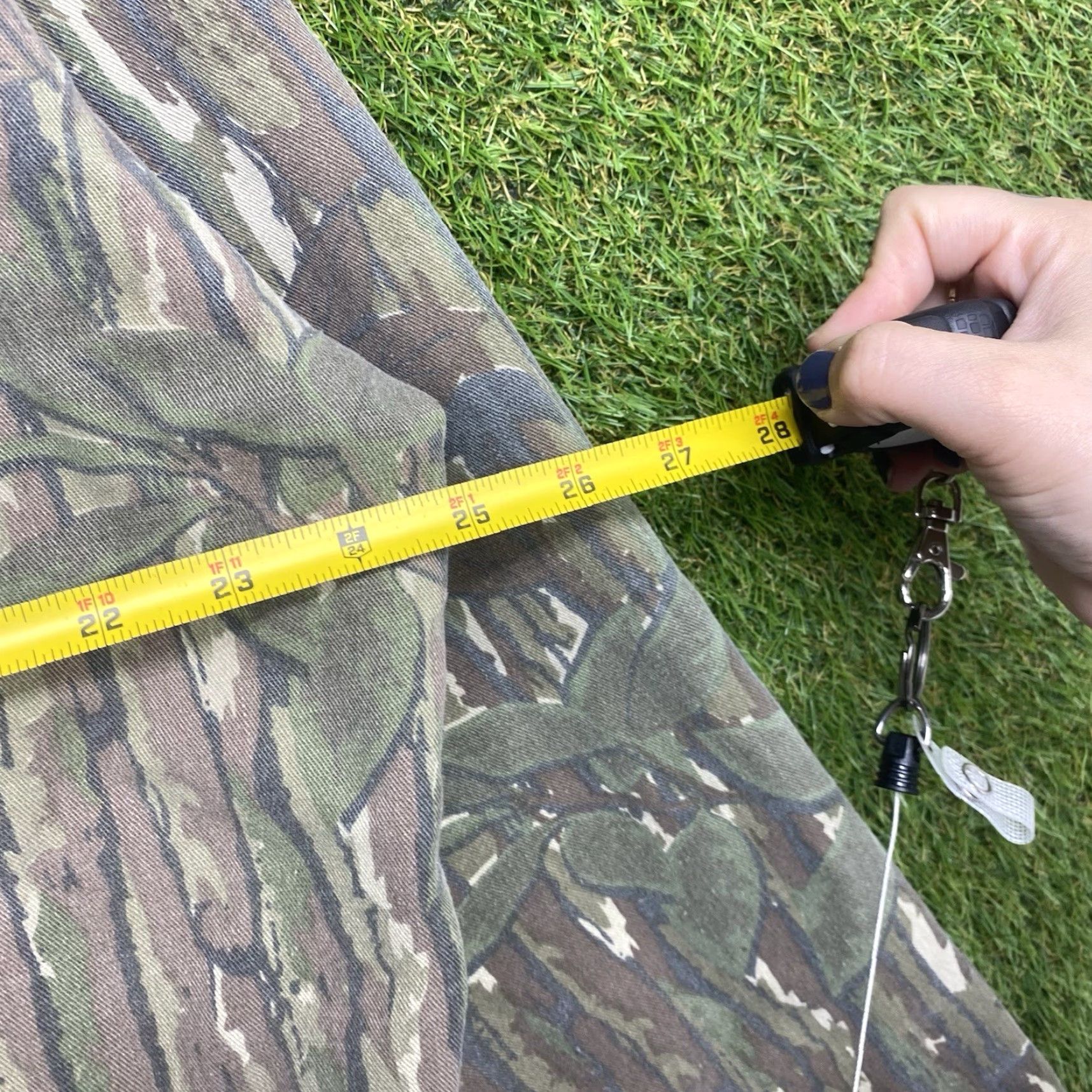 Vintage Master Sportsman Mens Shirt 2XL Camouflage Long Sleeve Button-Down Cotton Canvas Casual Size US XXL / EU 58 / 5 - 6 Thumbnail