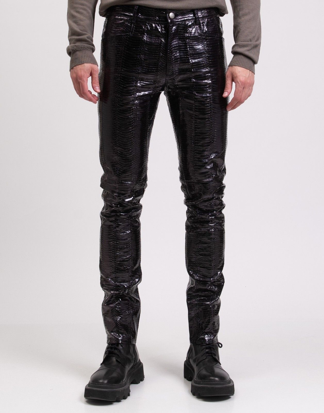 パンツ Rick Owens PHLEGETHON S/S 21 leggings Rick Owens ss21 rick owens 'phlegethon' trouser pants. | Grailed