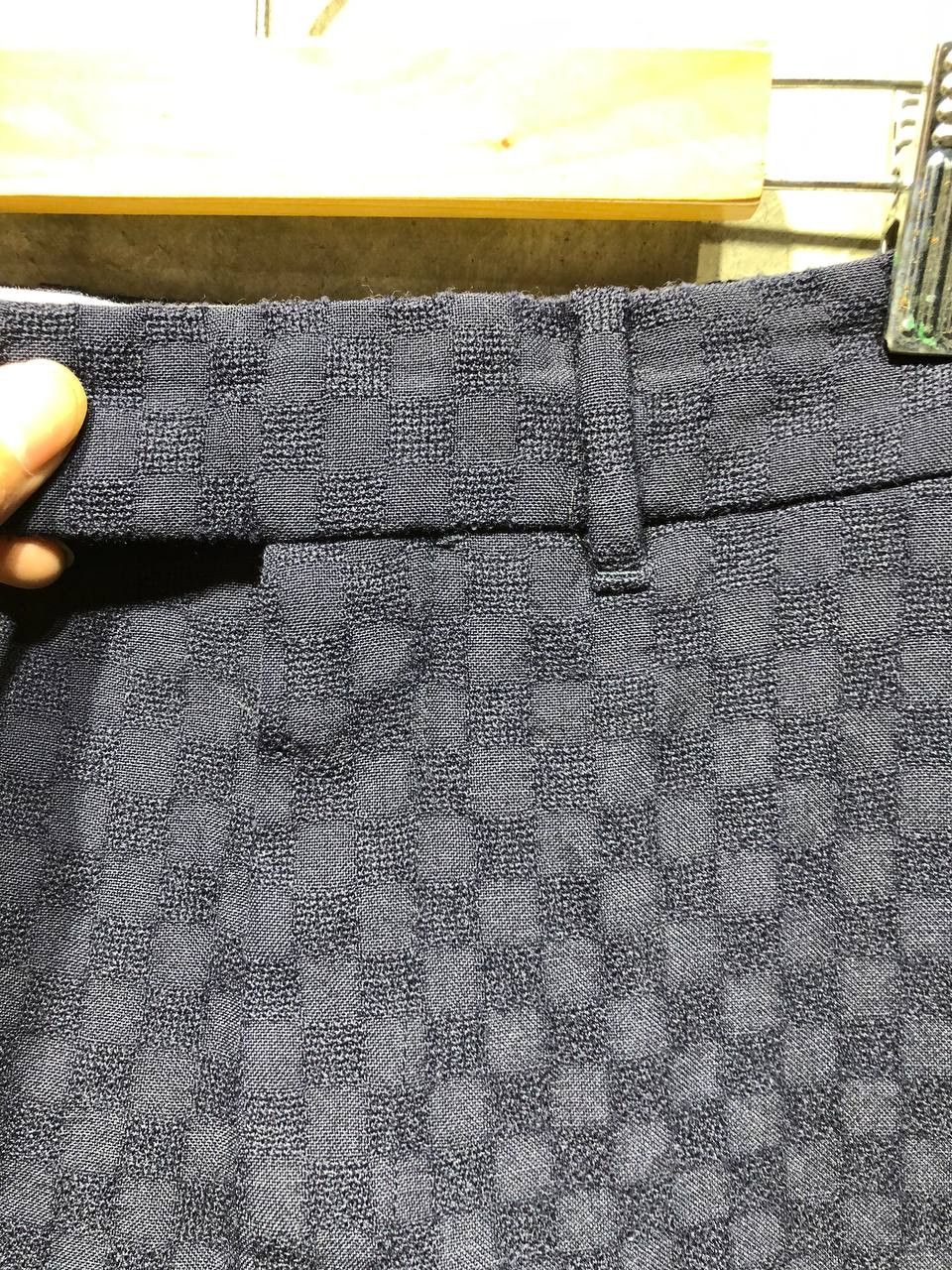 Gucci Gucci GG Jacquard Linen-Blend Trousers Size US 26 / EU 42 - 2 Thumbnail