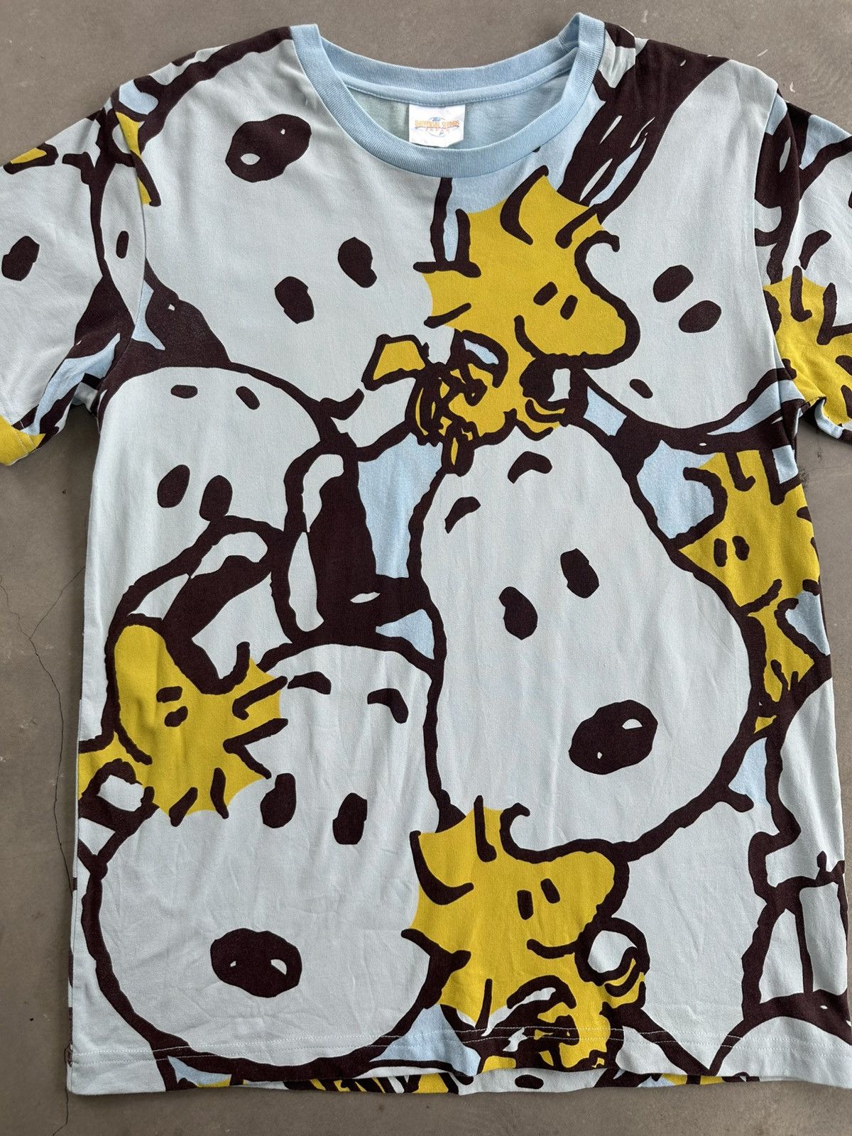 Japanese Brand × Universal Studios × Vintage VINTAGE SNOOPY OVERPRINT TEE Size US M / EU 48-50 / 2 - 2 Thumbnail