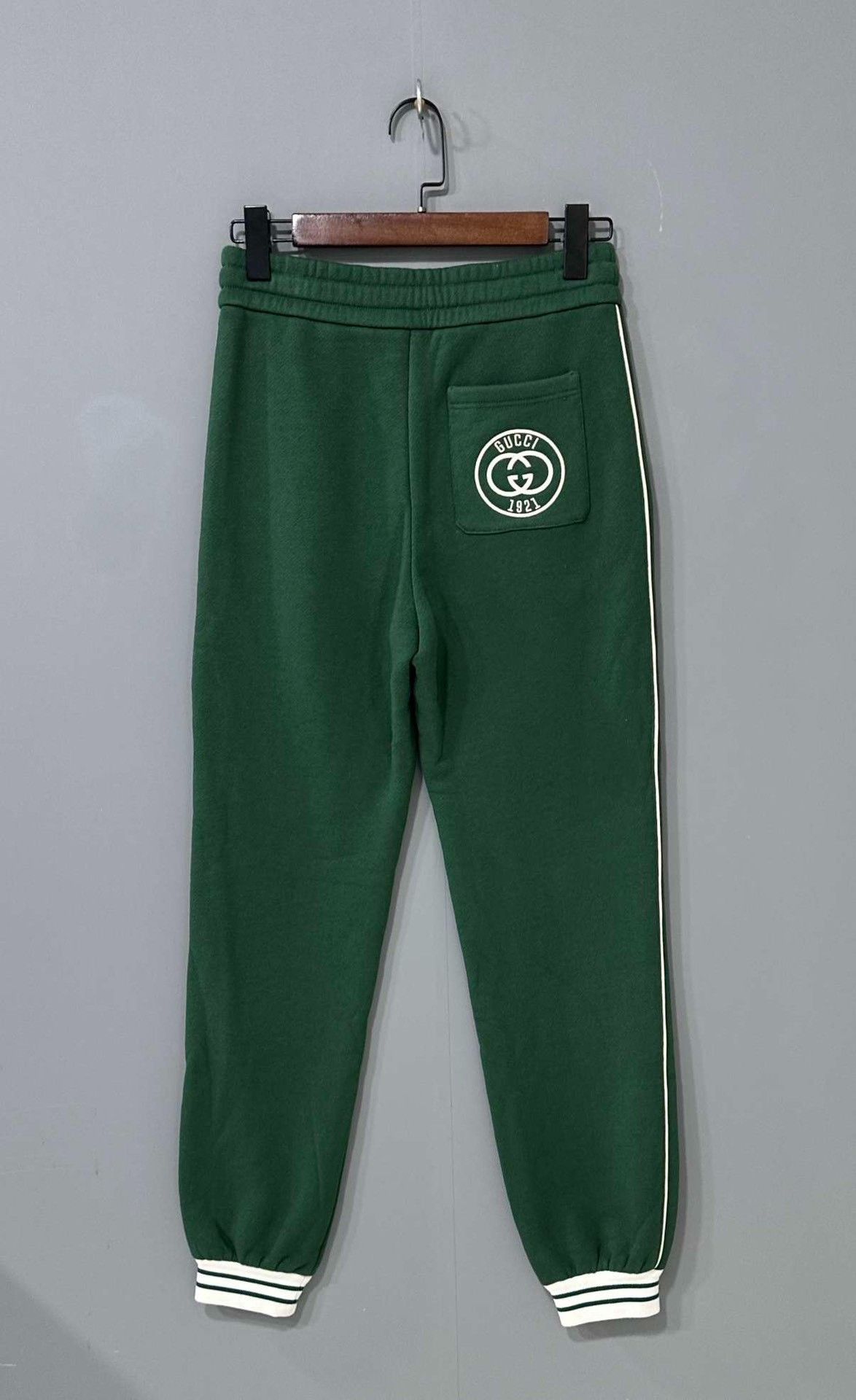 Gucci Gucci embroidered logo side striped casual pants 2501-Nexta Size US 28 / EU 44 - 4 Thumbnail