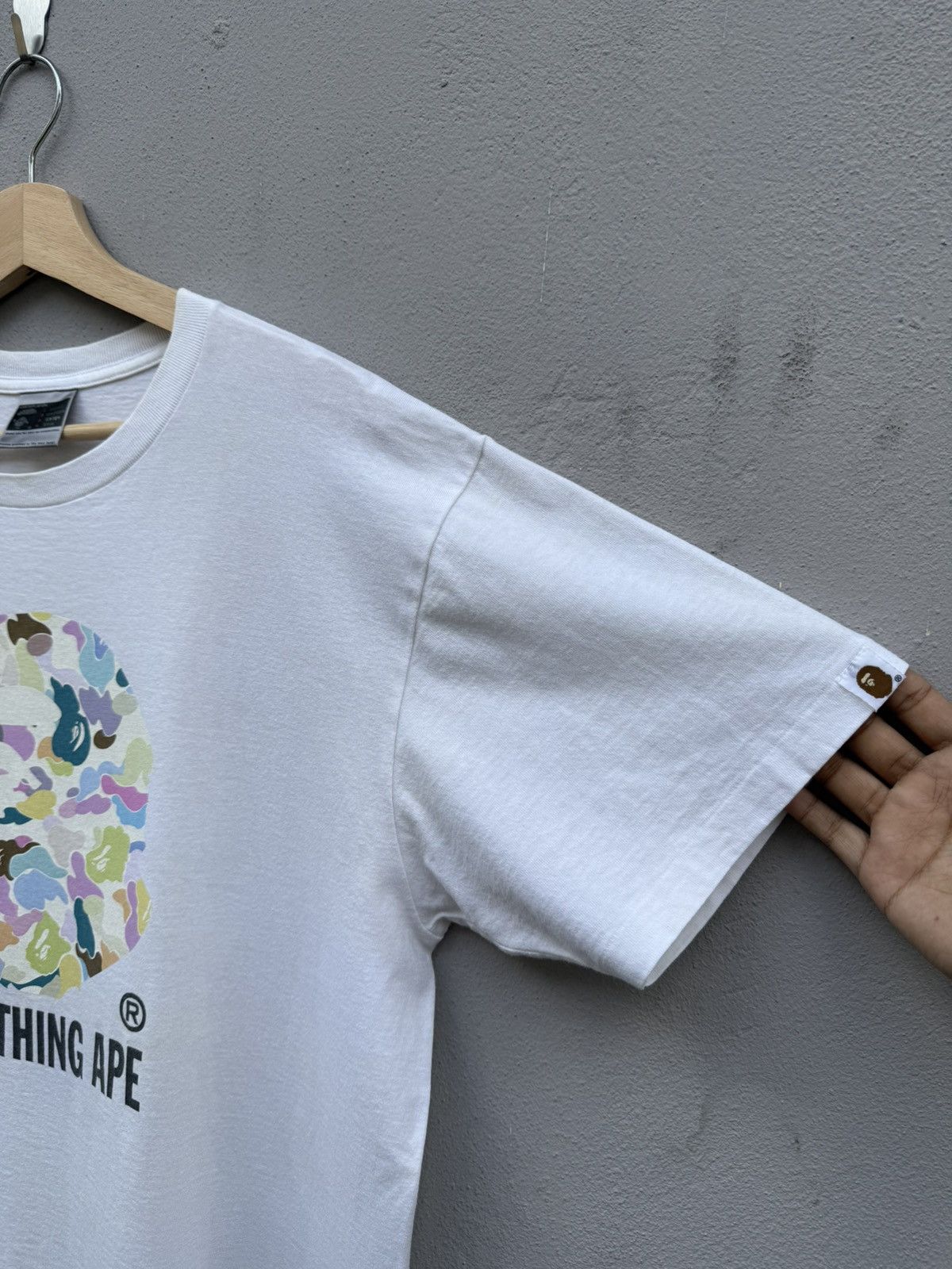 Bape VTG RARE Early 2000s BAPE Bighead Candy Camo Nigo Era L Tee Size US L / EU 52-54 / 3 - 2 Thumbnail