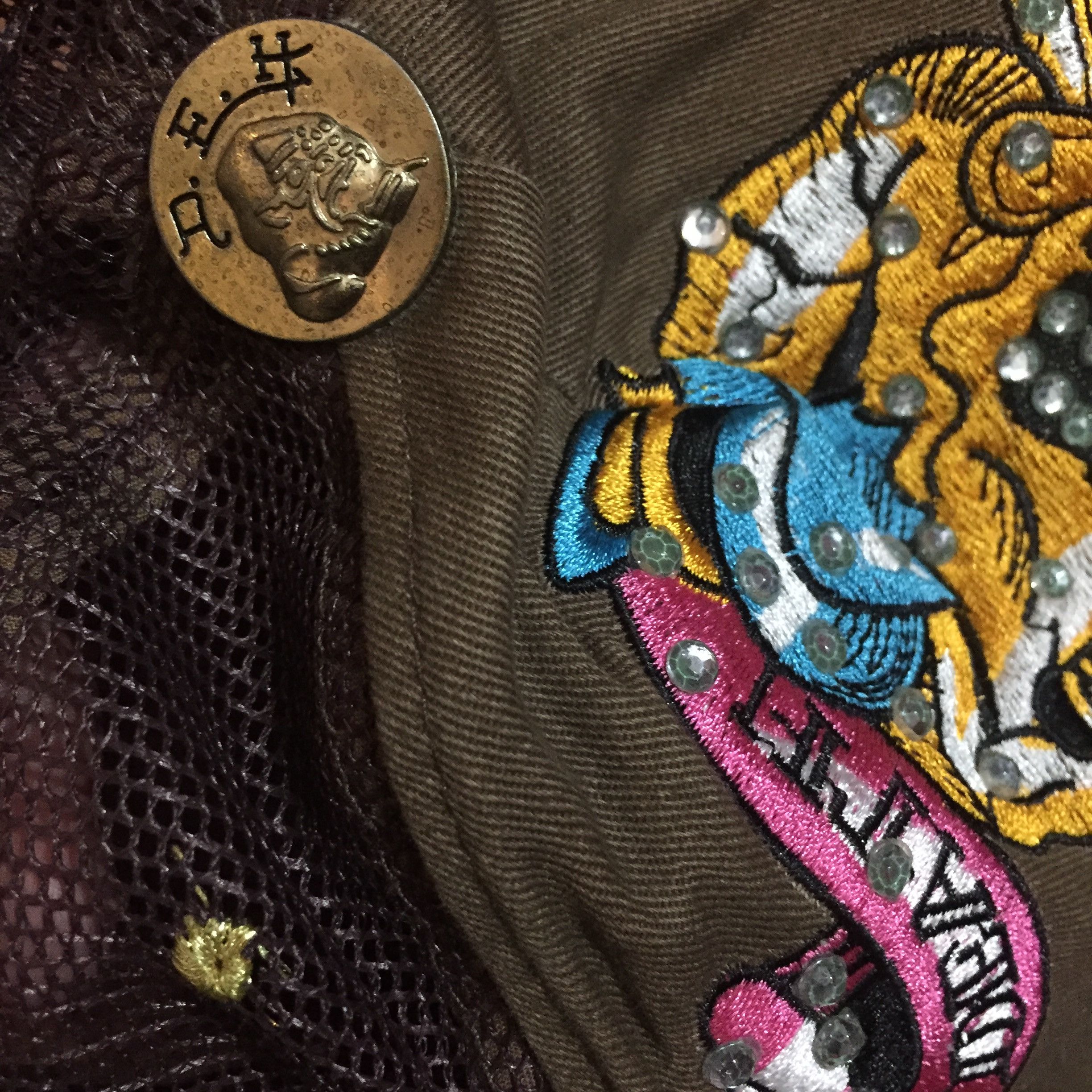 Ed Hardy Ed Hardy Death Glory Trucker Hat Size ONE SIZE - 6 Thumbnail