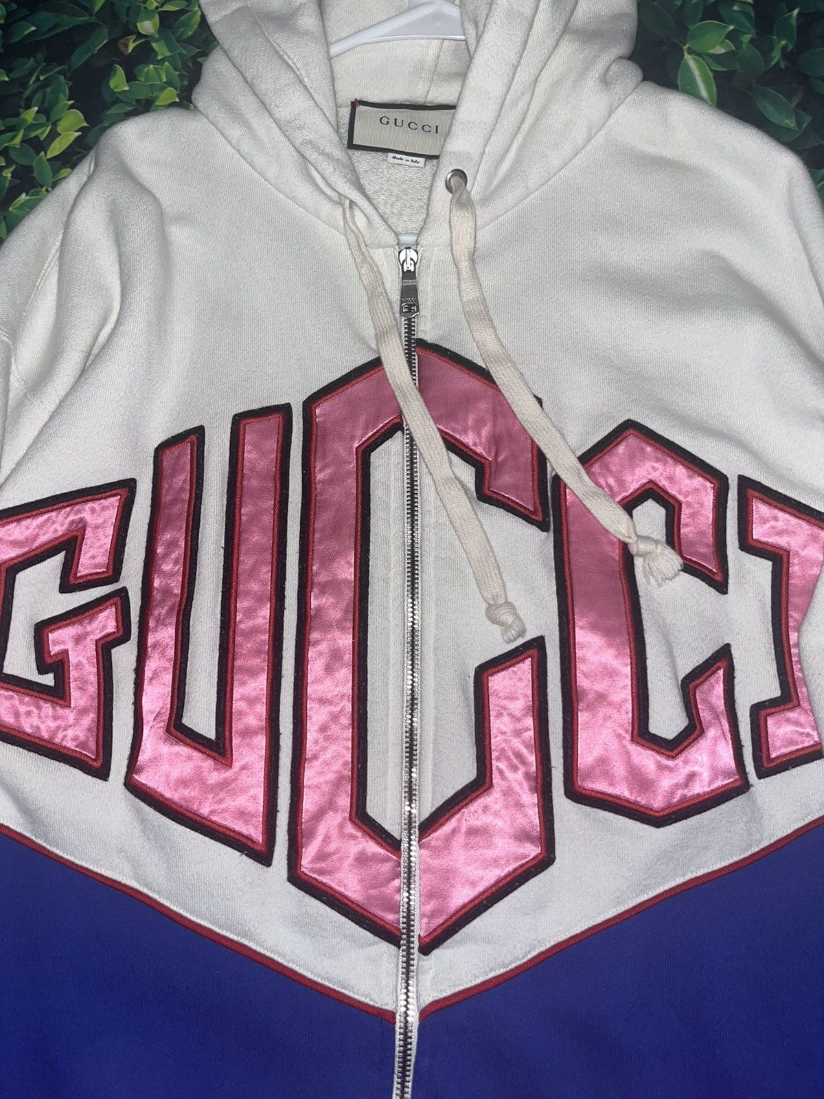 Gucci Gucci Diamond zip hoodie Grailed