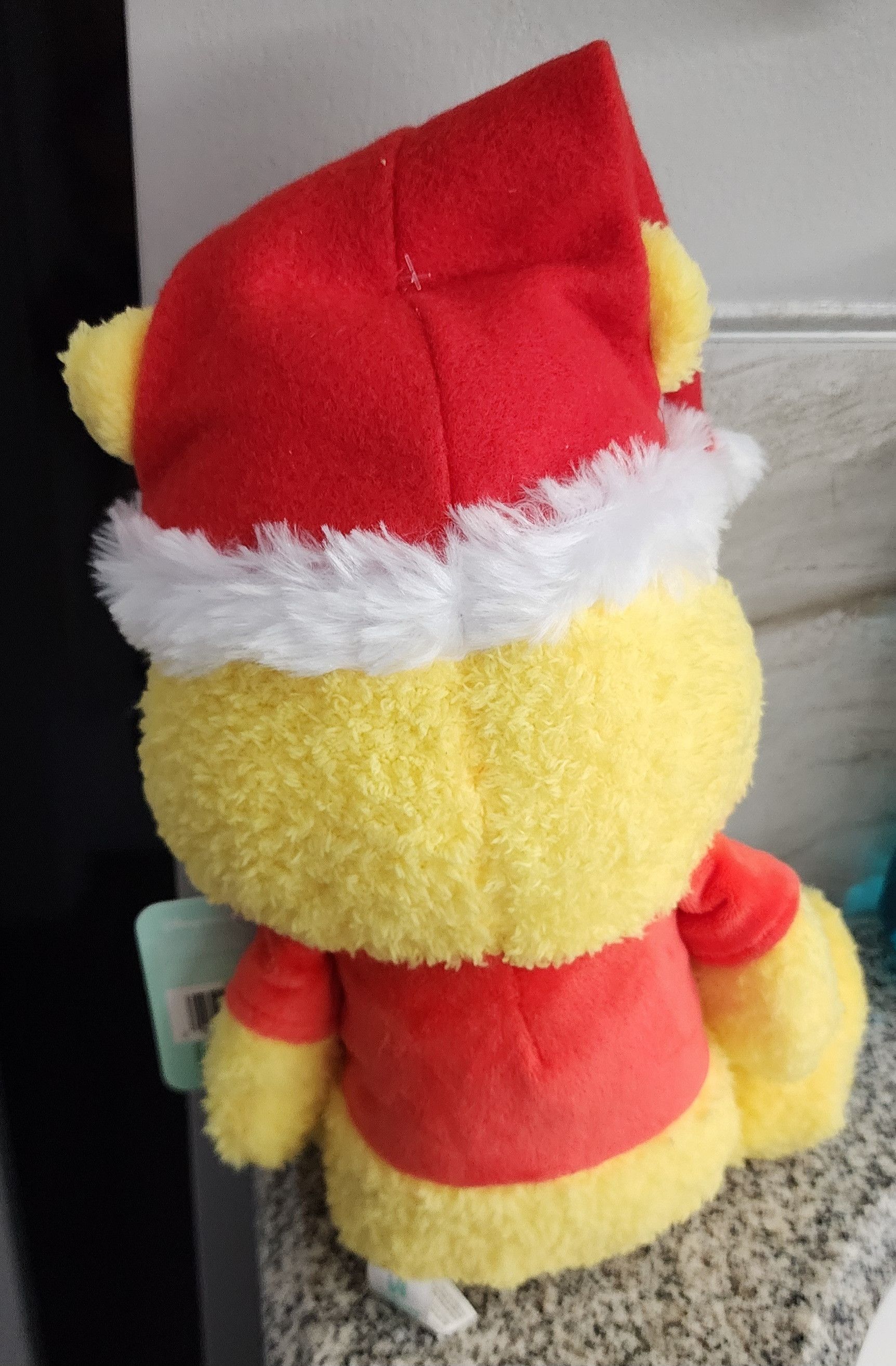 Disney NWT Disney Baby Winnie The Pooh Holiday Plush Santa Hat Size ONE SIZE - 2 Thumbnail