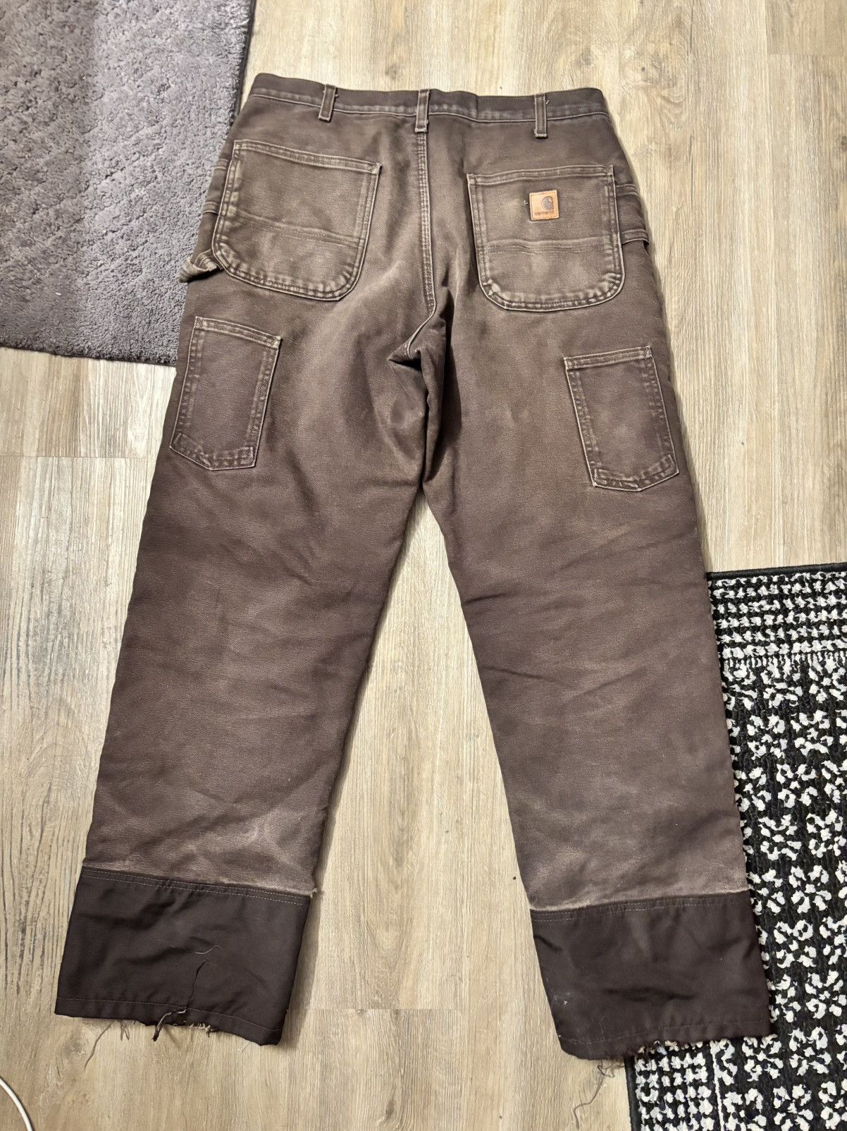 Carhartt *RARE* 2000’s Quilt Lined Carhartt Double Knee Size US 34 / EU 50 - 2 Thumbnail