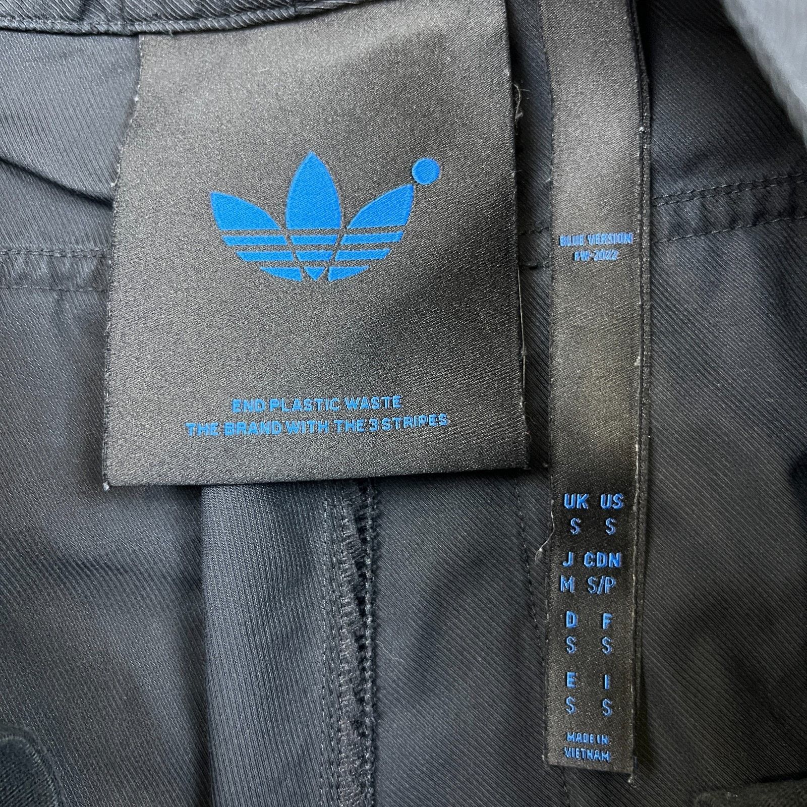 Adidas Adidas Blue Version Cargo Pant Small 3 Stripe Trefoil Taper Size US 31 - 10 Thumbnail