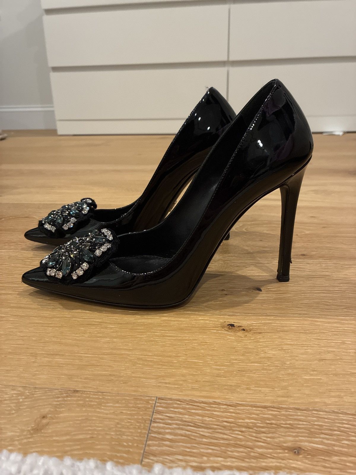 Prada Prada Patent Leather Pump Size US 8 / IT 38 - 3 Thumbnail