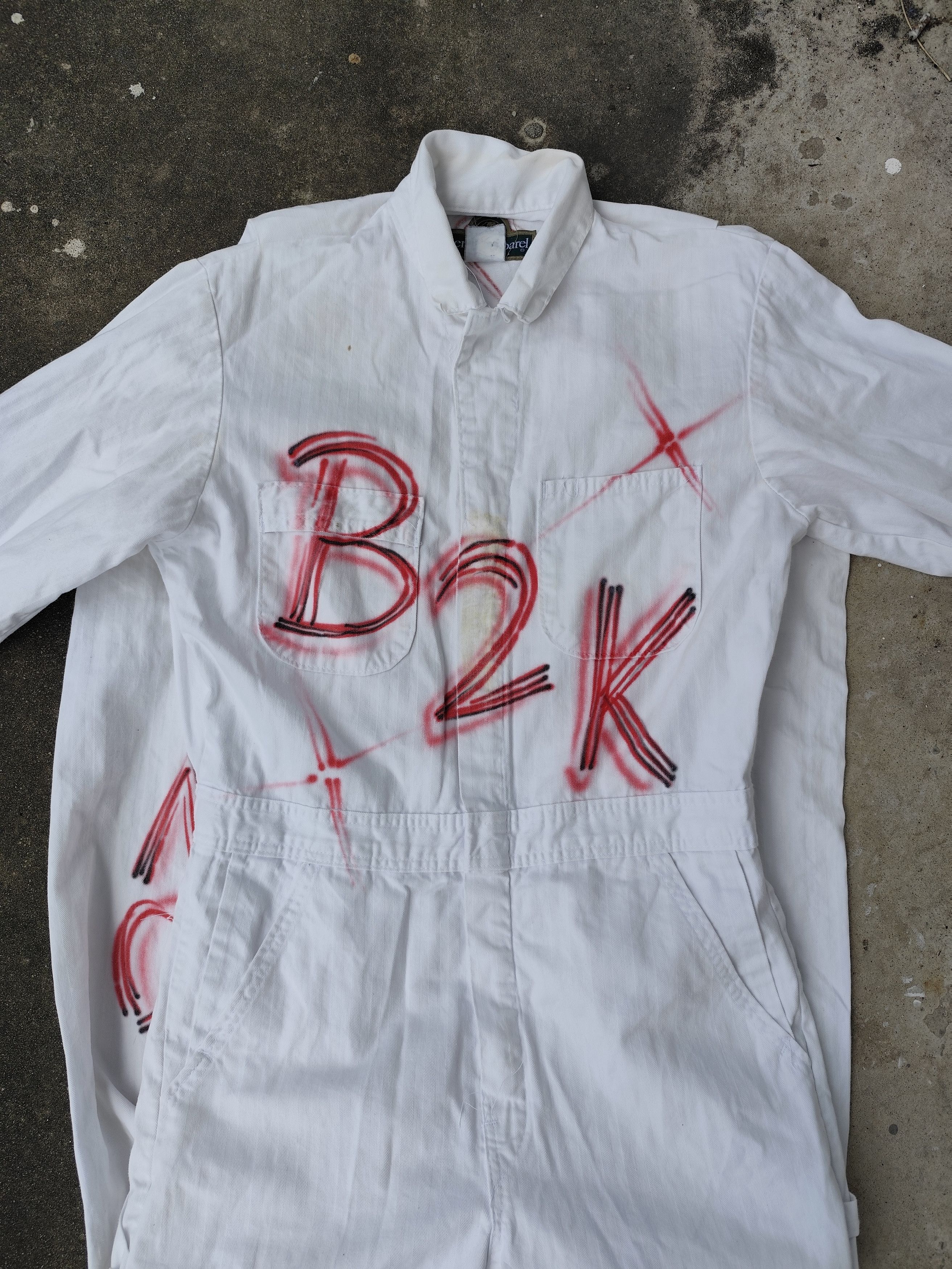 Rap Tees Vintage Rap B2K Overalls Photo Credit Chris Voelker Size US 33 - 2 Thumbnail