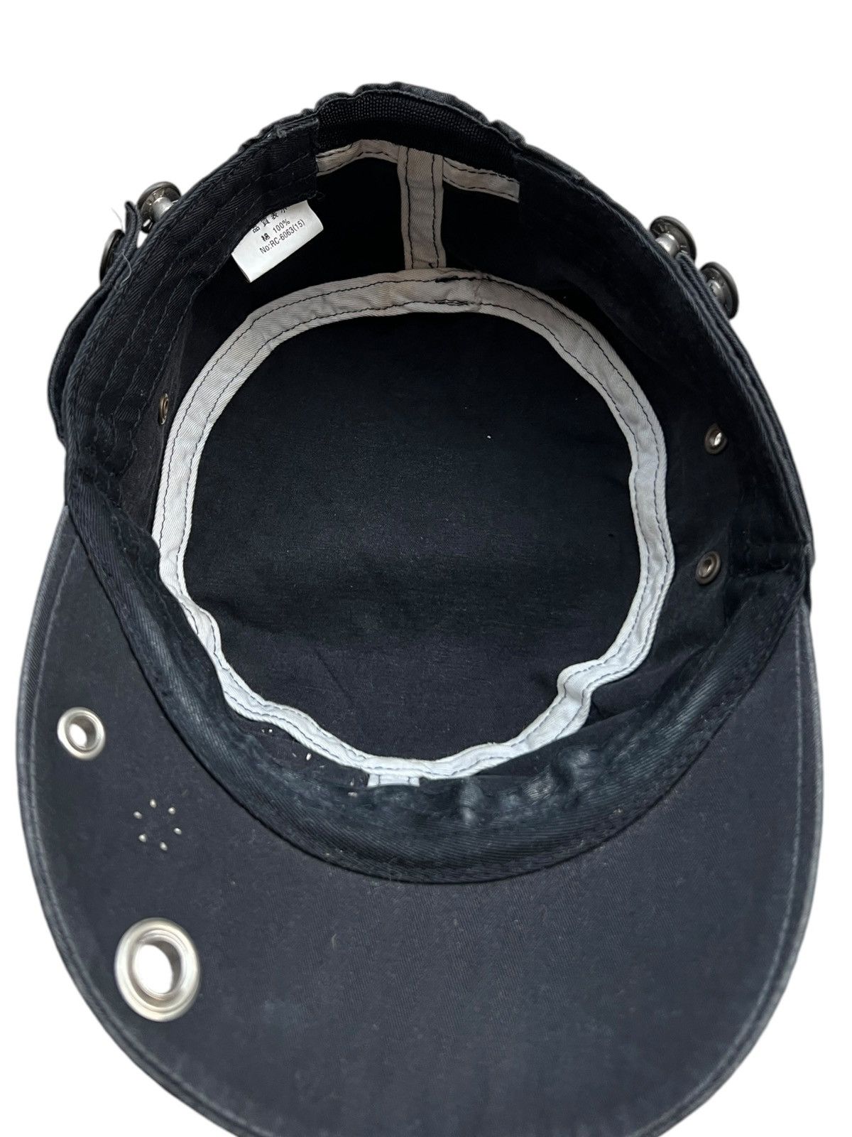 If Six Was Nine Vintage Japan Gothic Punk Spike Black Hat Size ONE SIZE - 6 Thumbnail
