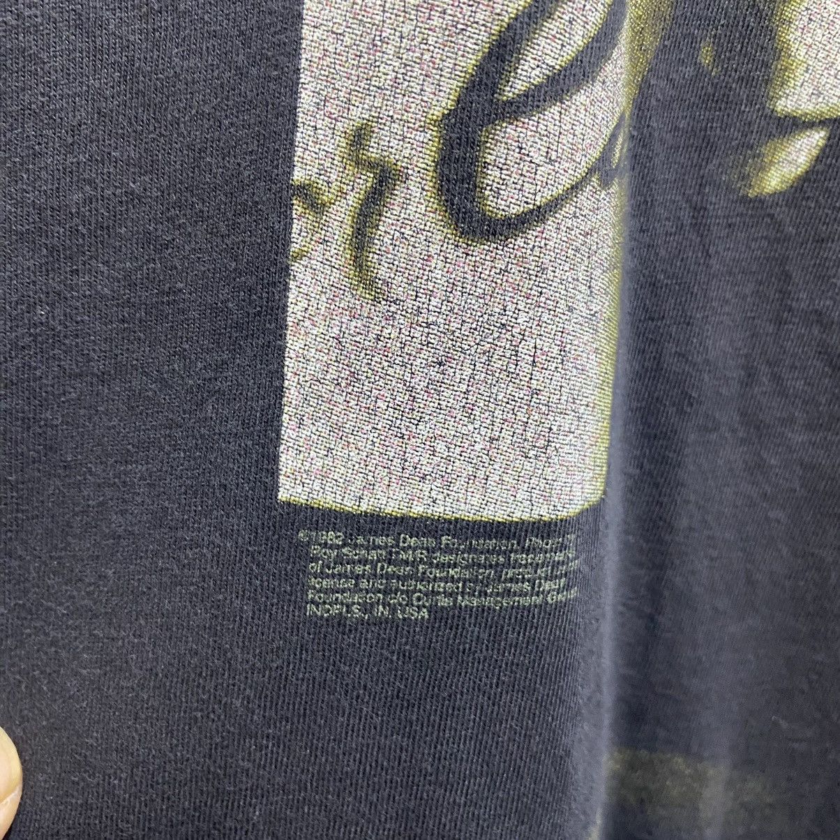 Band Tees × Vintage Vintage James Dean Band Solo Singer Tshirt 90s Size US L / EU 52-54 / 3 - 3 Thumbnail