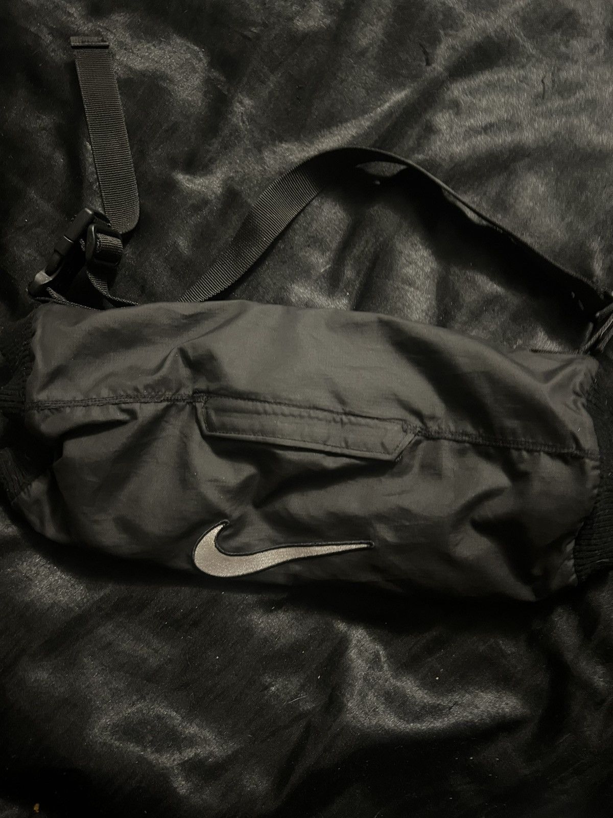 Nike Black Nike football handwarmer Size 30 - 1 Thumbnail