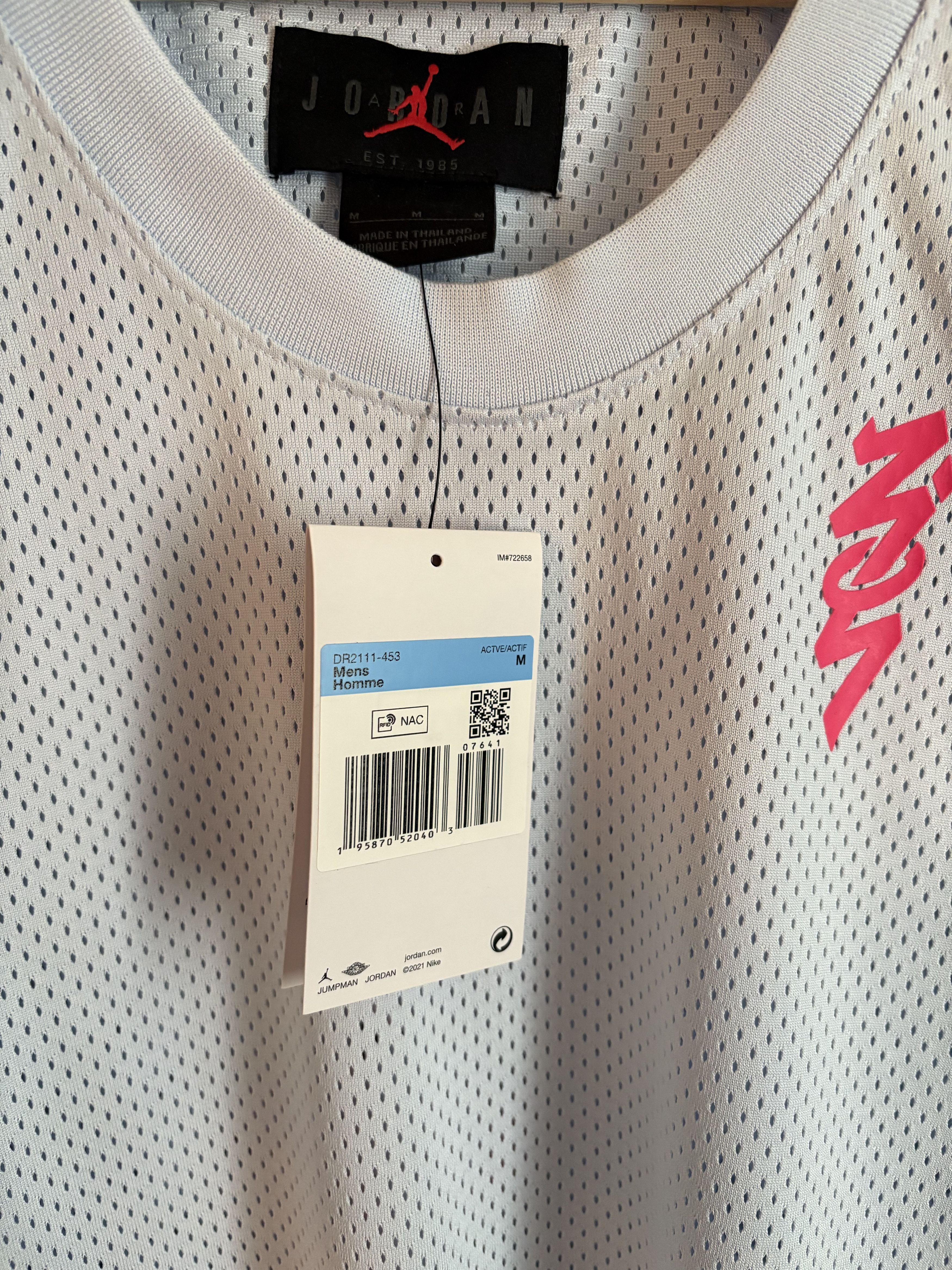 Jordan Brand Nike Zion Dri-Fit Tank Top Size US M / EU 48-50 / 2 - 2 Thumbnail