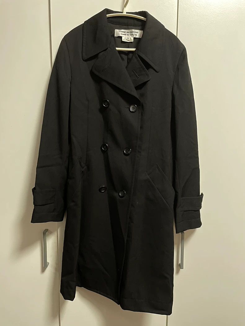 Comme des Garcons Comme Des Garcons Black long windbreaker Size XS / US 0-2 / IT 36-38 - 2 Thumbnail