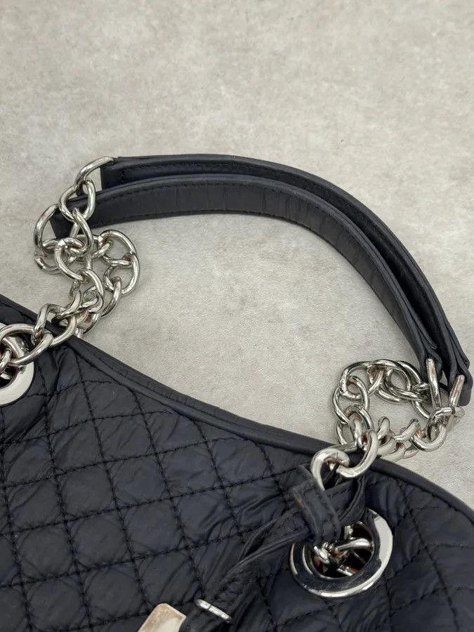 Dolce & Gabbana AW2010 Dolce & Gabbana Black Puffer Multi Zips Lily Bag Size ONE SIZE - 7 Thumbnail