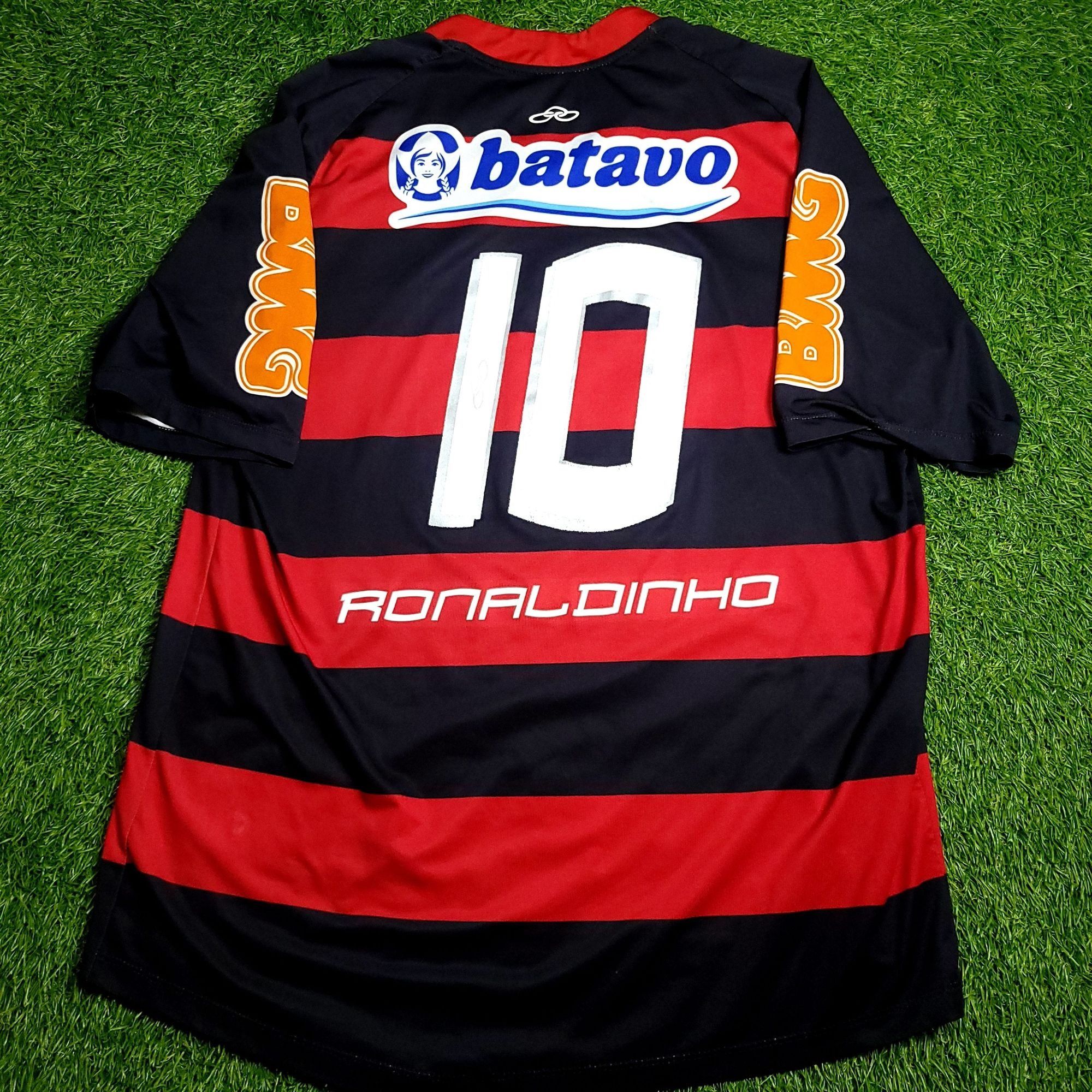 Other Ronaldinho Flamengo 2011 2012 Olympikus Soccer Jersey M Size US M / EU 48-50 / 2 - 1 Thumbnail