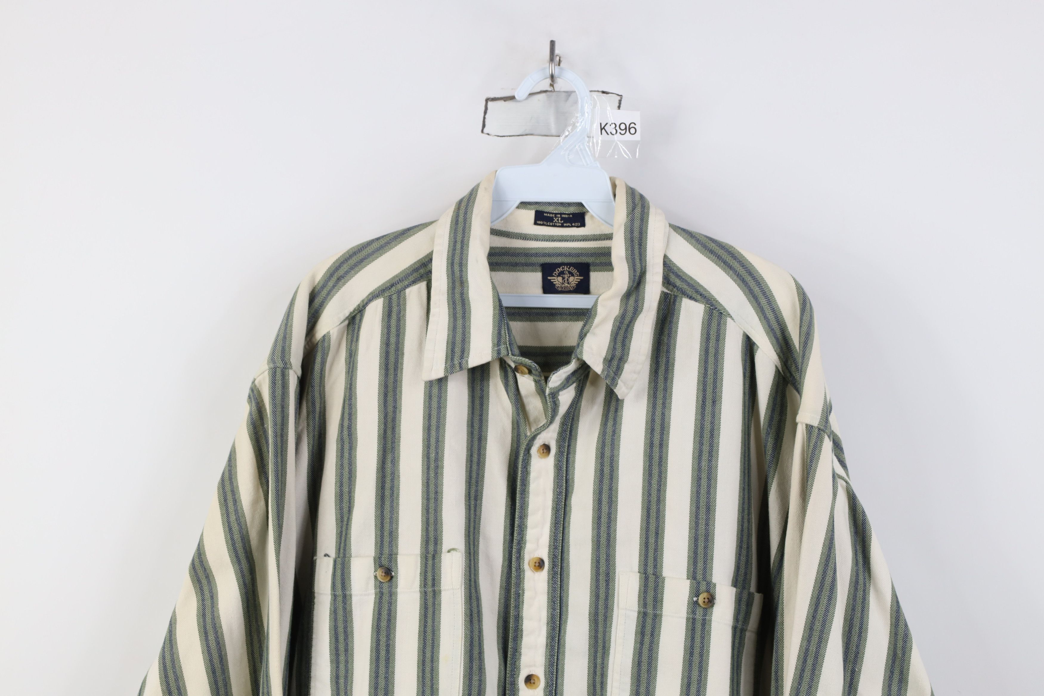 Vintage Vintage 90s Streetwear Flannel Collared Button Shirt Size US XL / EU 56 / 4 - 2 Thumbnail