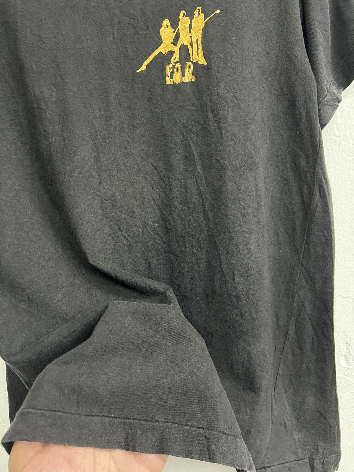 Band Tees × Vintage Vintage Flag Of Democracy F.O.D. Band Tees Size US M / EU 48-50 / 2 - 5 Thumbnail