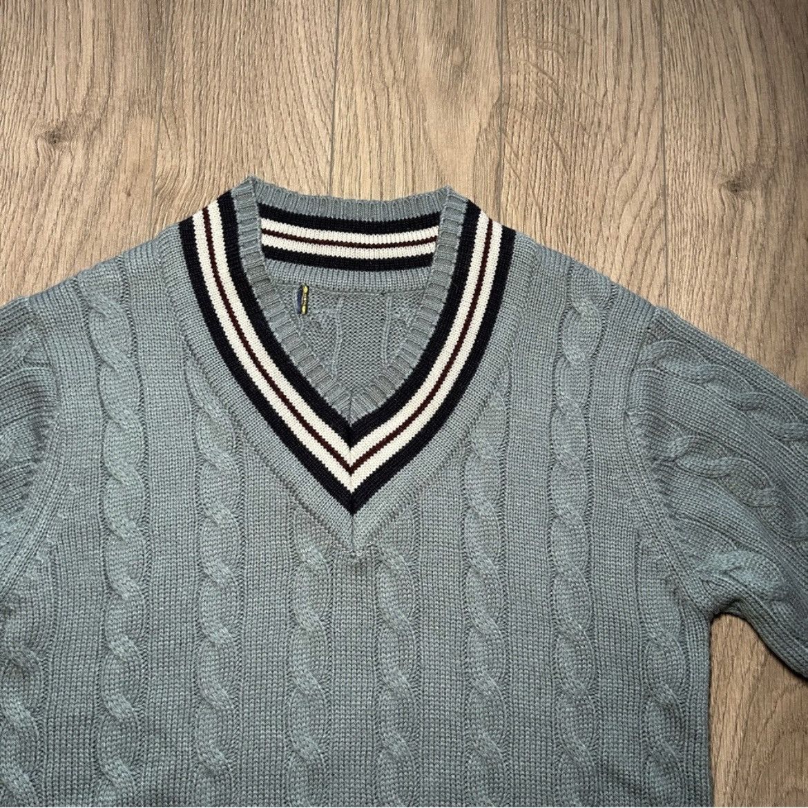 Polo Ralph Lauren Polo Ralph Lauren The Iconic Cricket Sweater Size M Blue Size M / US 6-8 / IT 42-44 - 5 Thumbnail