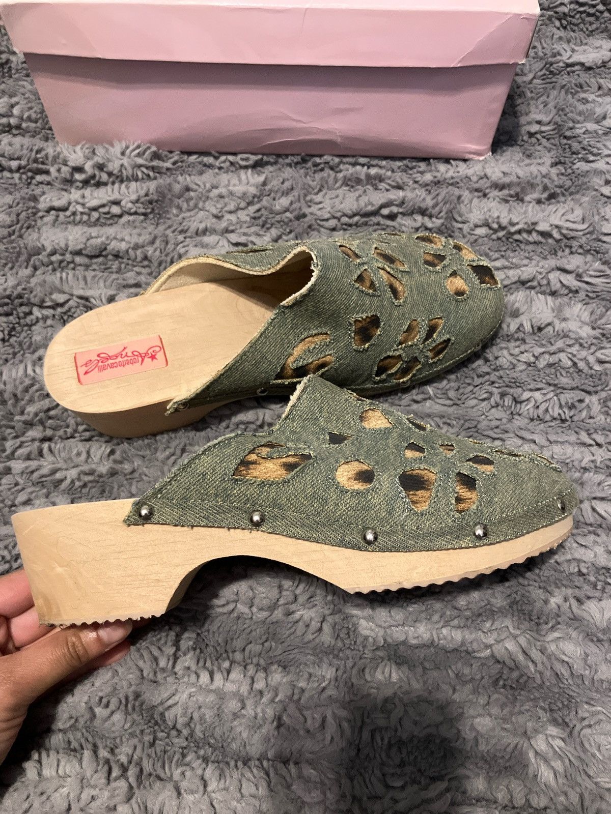 Roberto Cavalli Roberto Cavalli Clogs Size US 8 / IT 38 - 3 Thumbnail