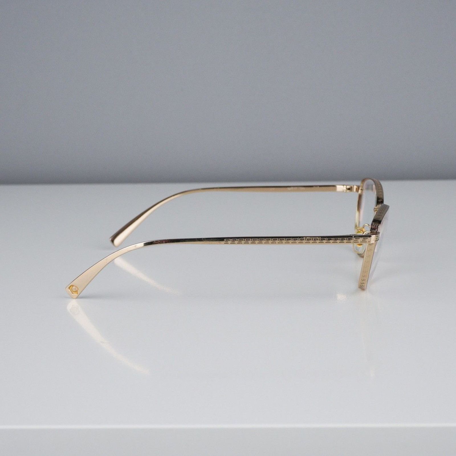 Versace Versace greca medusa logo gold eyewear glasses Size ONE SIZE - 3 Thumbnail