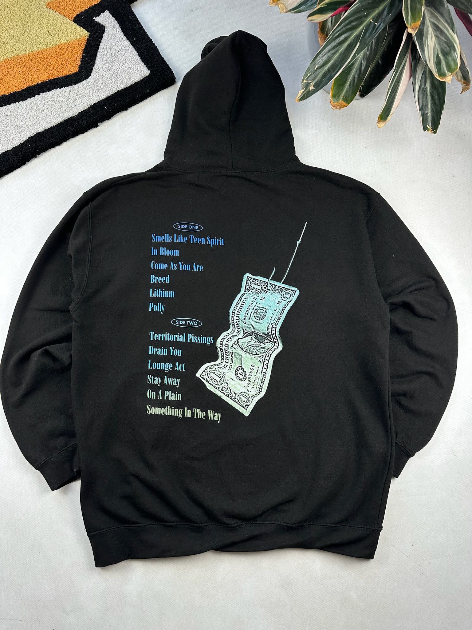 Vintage Nirvana hoodie nevermind Size US XL / EU 56 / 4 - 2 Thumbnail