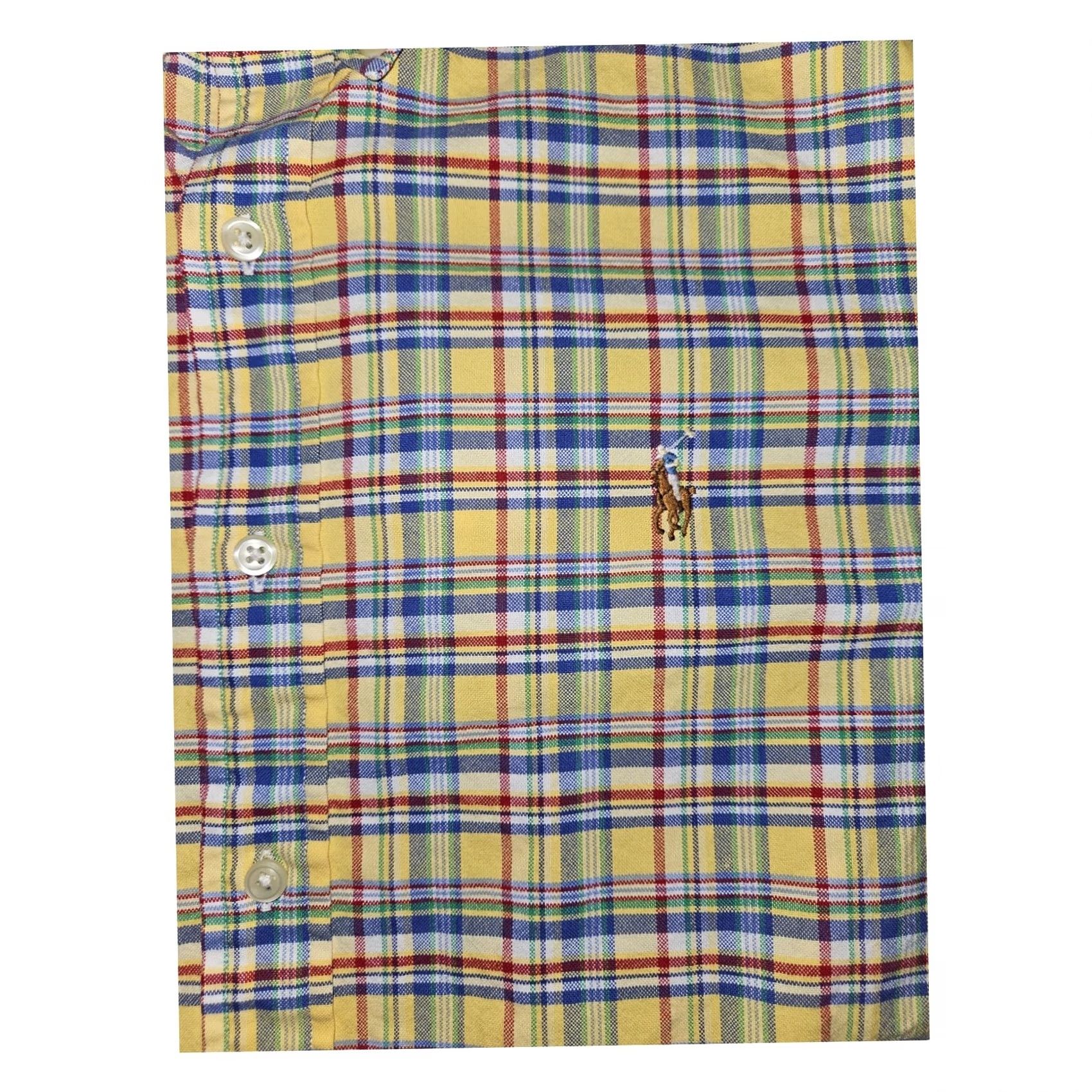 Ralph Lauren VINTAGE Ralph Lauren Button-Down Shirt XL Men's Long Sleeve Tartan Plaid Classic Casual Size US XL / EU 56 / 4 - 4 Thumbnail