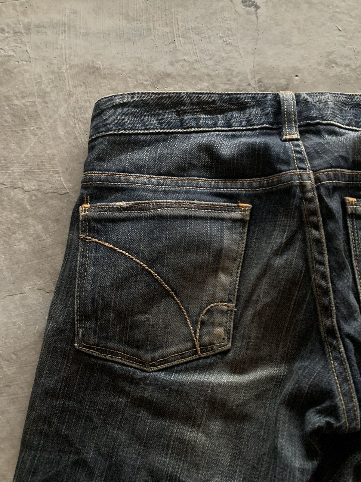 Japanese Brand flared back number japanese jeans like ifsixwasnine / lgb Size 29" - 16 Thumbnail