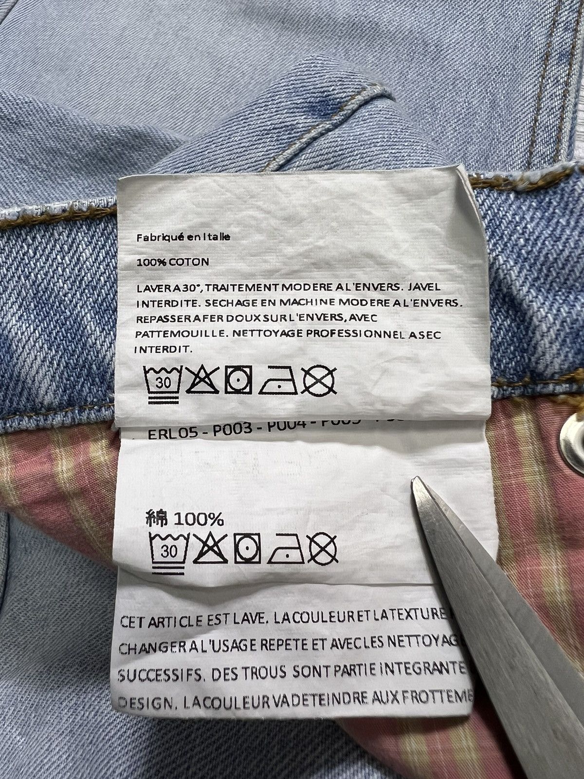ERL ERL - Distressed Flared Denim Jeans Size US 34 / EU 50 - 14 Thumbnail