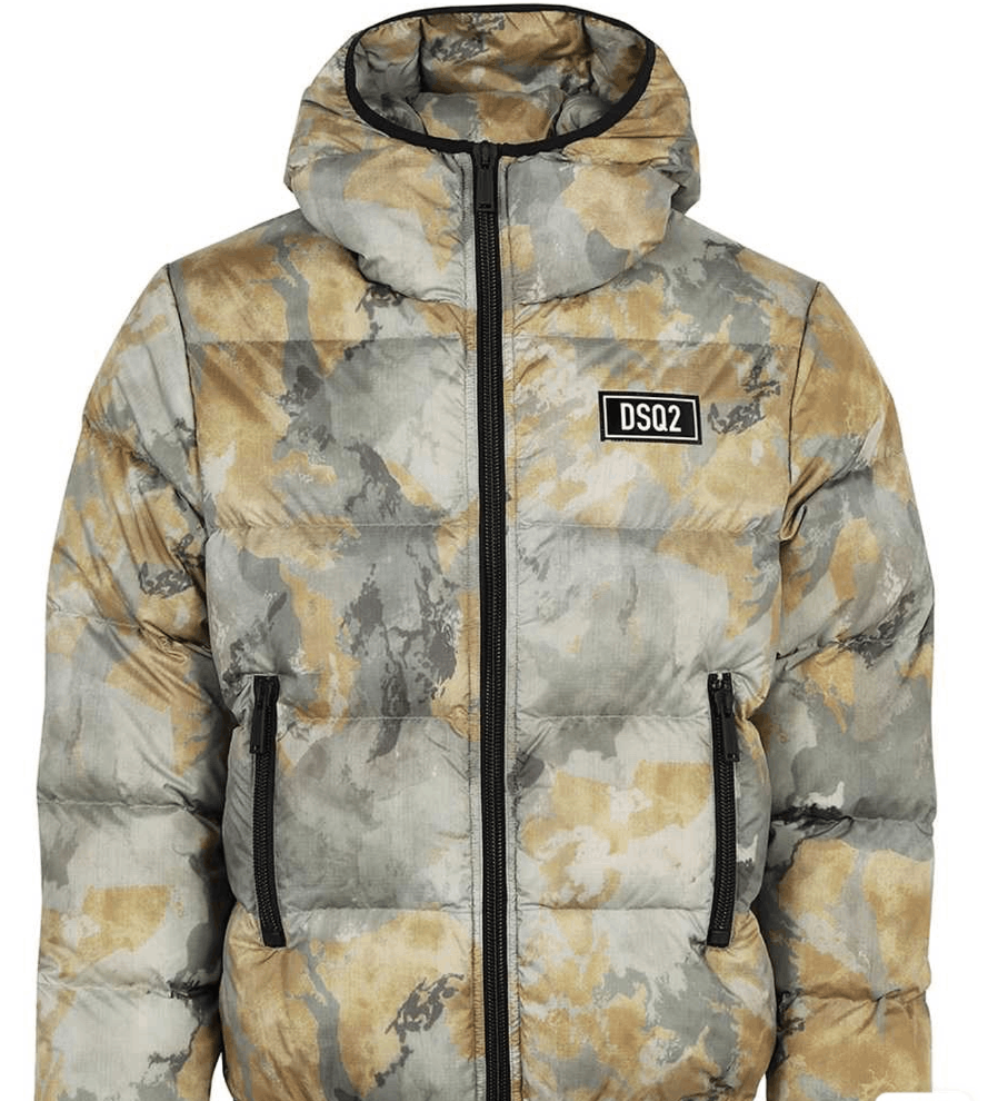 Dsquared2 DSQUARED2 camouflage down jacket, size 50 Size US M / EU 48-50 / 2 - 2 Thumbnail